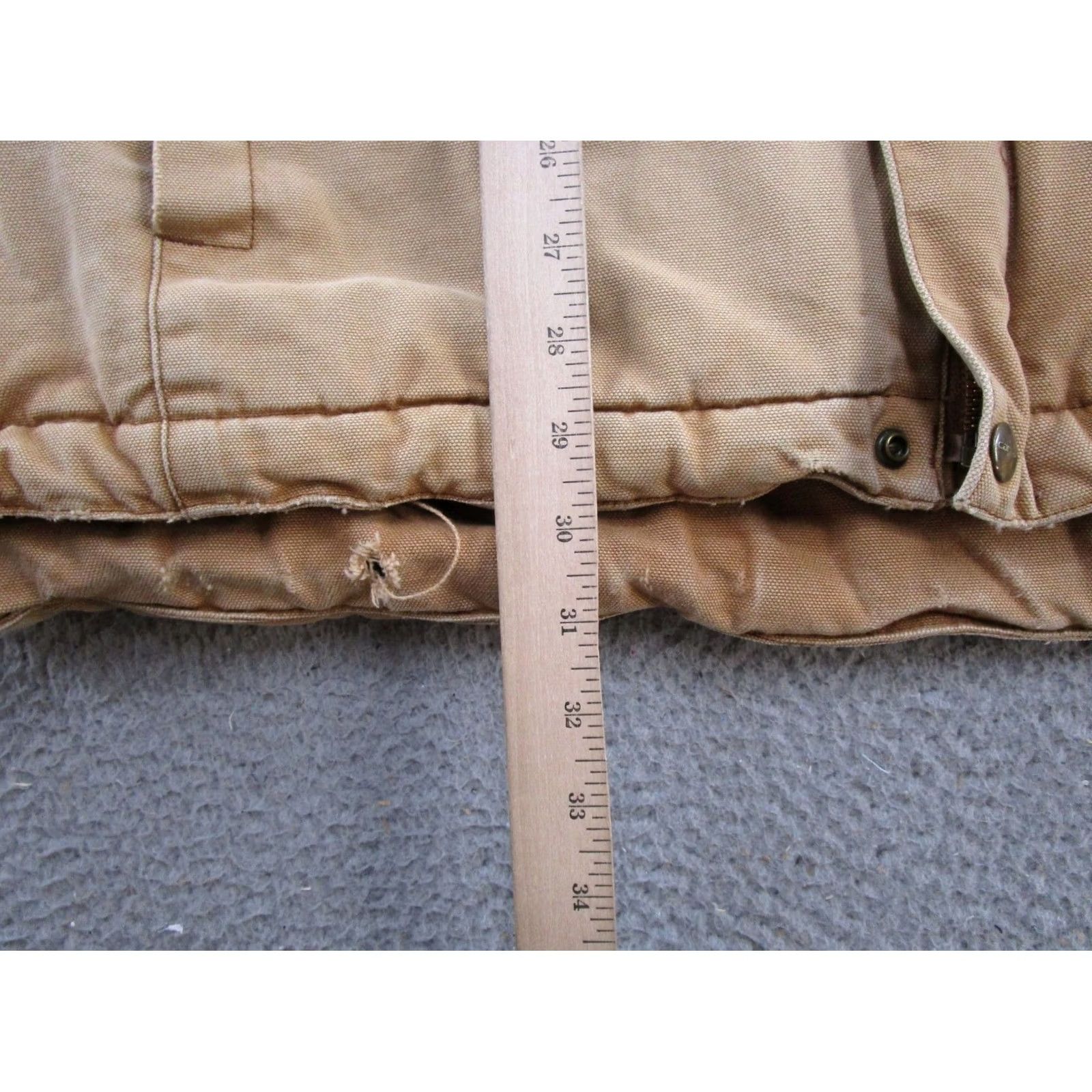Carhartt Carhartt Jacket Hooded Work Jacket Brown 2XLT Lined Heavyweight Sherpa Carhartt Blanket Lined Mens Cashmere Outdoors N/A Size US XXL / EU 58 / 5 - 7 Thumbnail