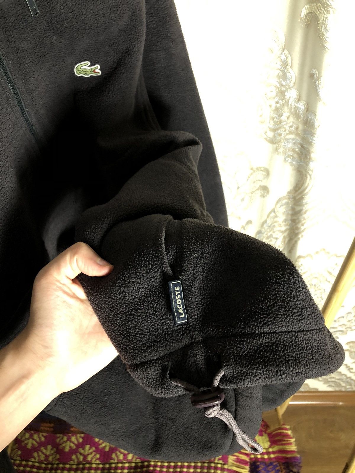 Lacoste VINTAGE LACOSTE CHEMISE SPORT FLEECE JACKET RETRO Y2K 90s Size US L / EU 52-54 / 3 - 4 Thumbnail
