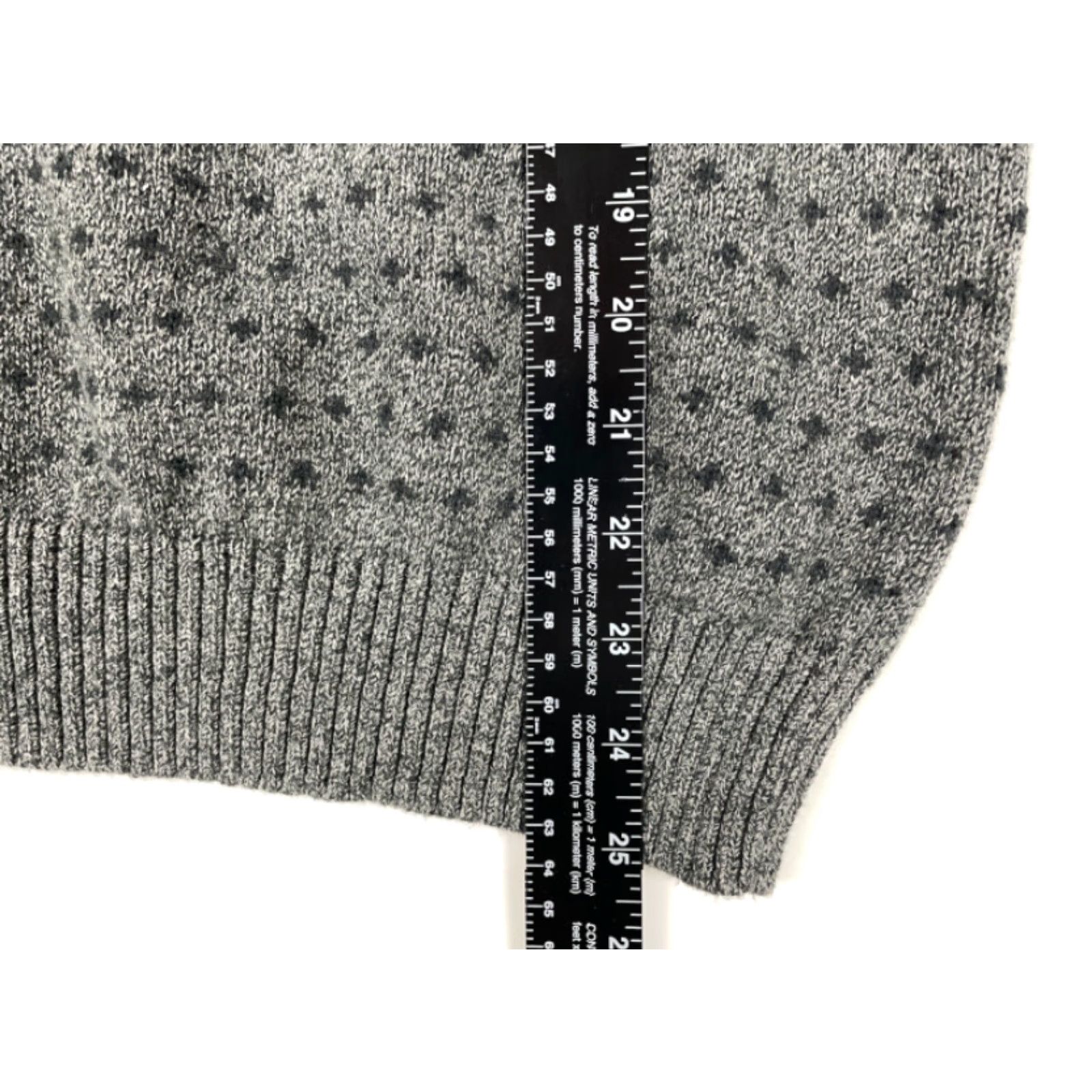 Levi's Levi's Sweater Adult Medium Gray Geometric Fair Isle Cotton Knit Shawl Collar Pullover Mens Regular Size M Ski Style Vintage: No Size US M / EU 48-50 / 2 - 7 Thumbnail