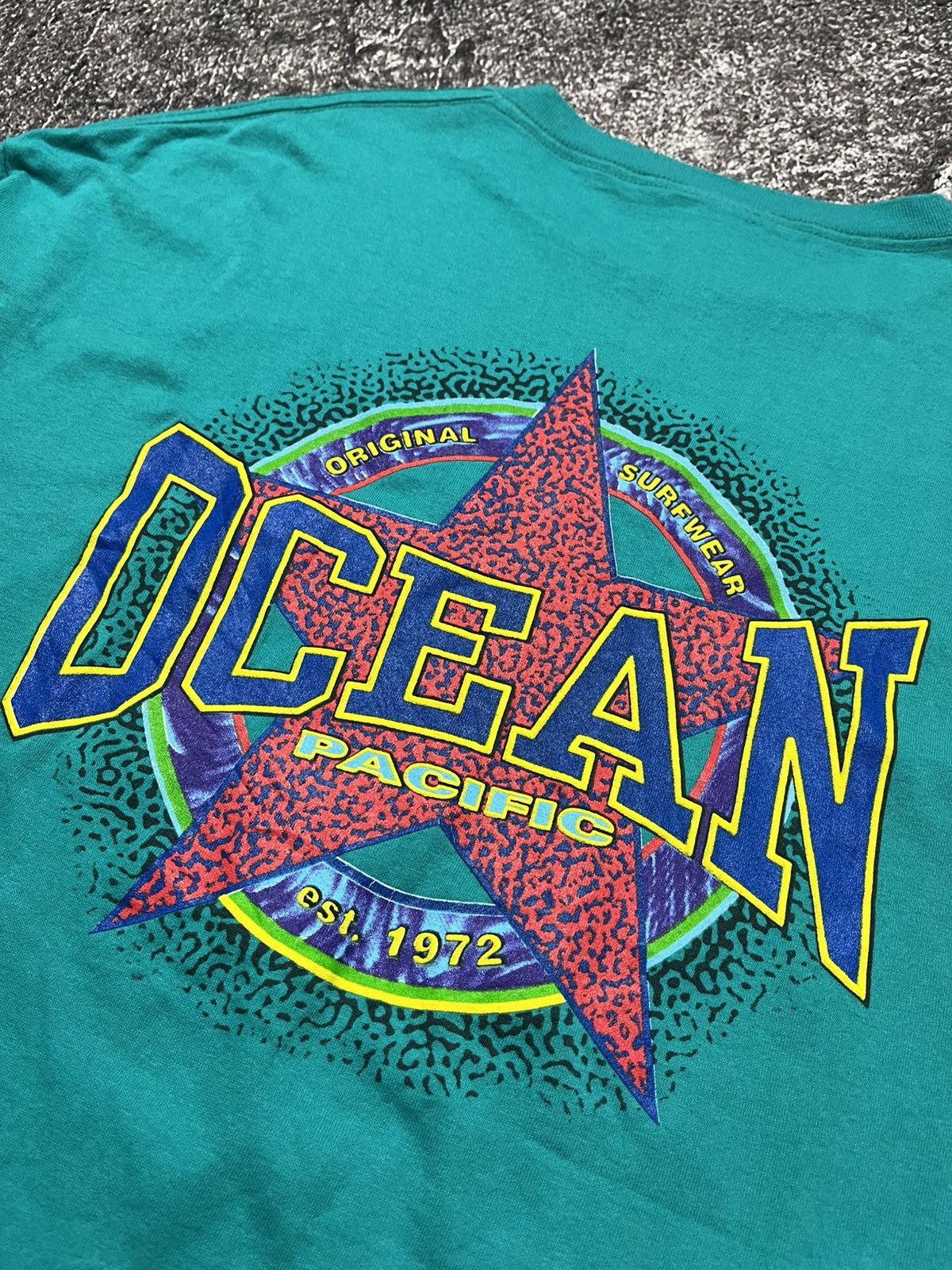 Ocean Pacific Vintage Ocean Pacific T-Shirts Size US XXL / EU 58 / 5 - 2 Thumbnail