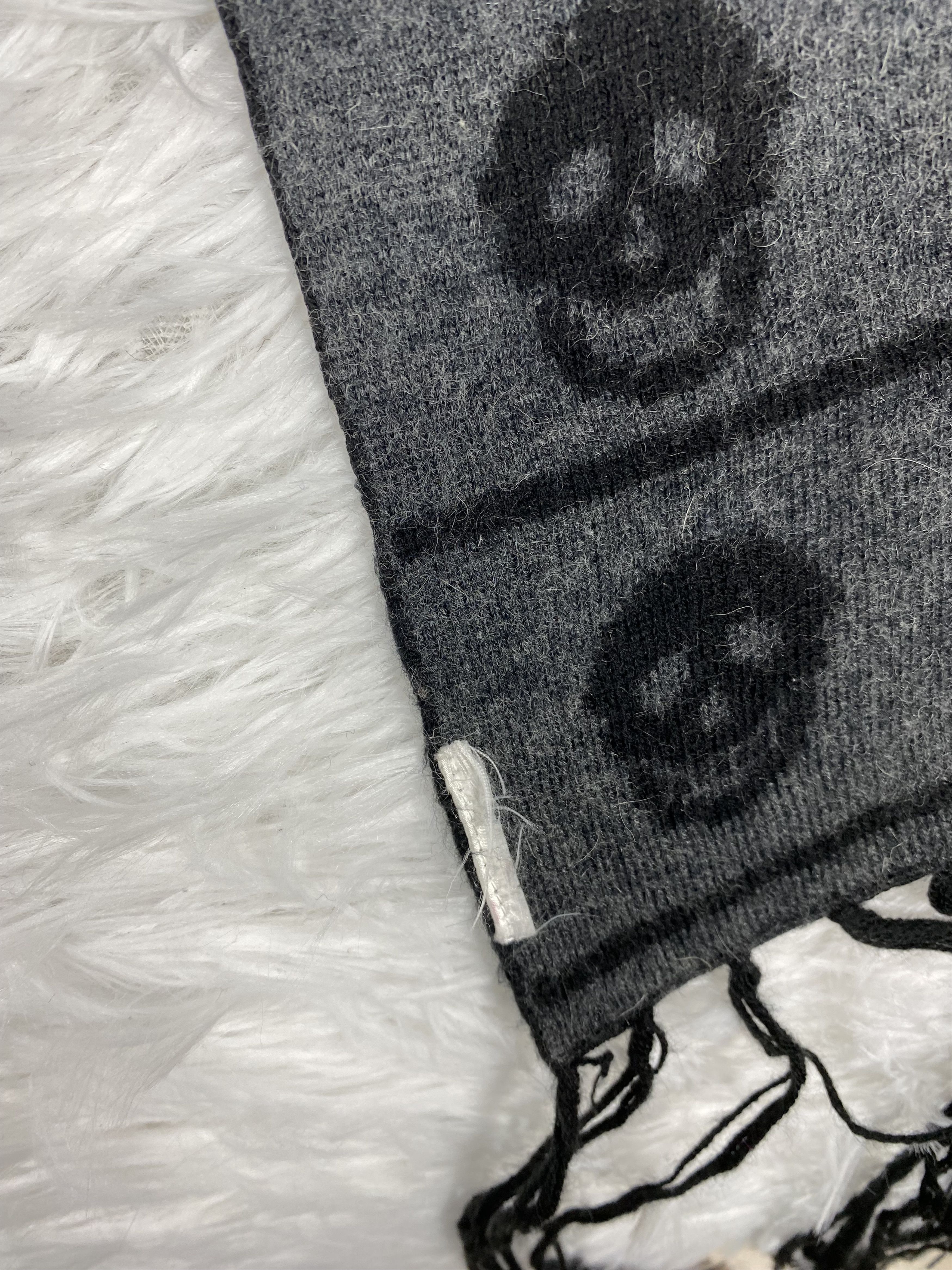 Vintage Vintage Skulls Scarf / Muffler Neckwear PM0199 Size ONE SIZE - 3 Thumbnail