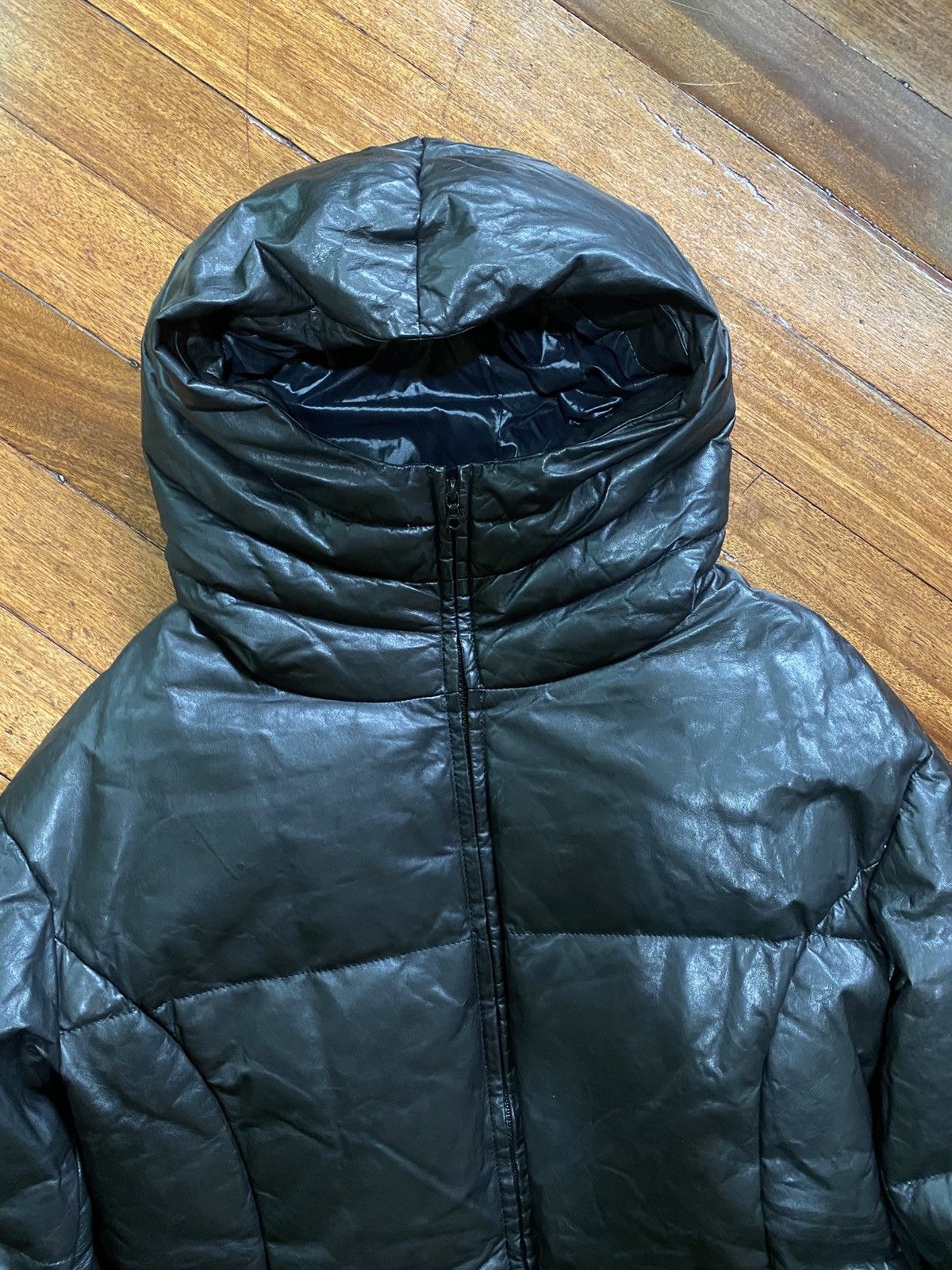 Isamu Katayama Backlash FW 2013-Isamu Katayama- Ballet- Kangaroo Leather Down Jacket Size US M / EU 48-50 / 2 - 7 Thumbnail