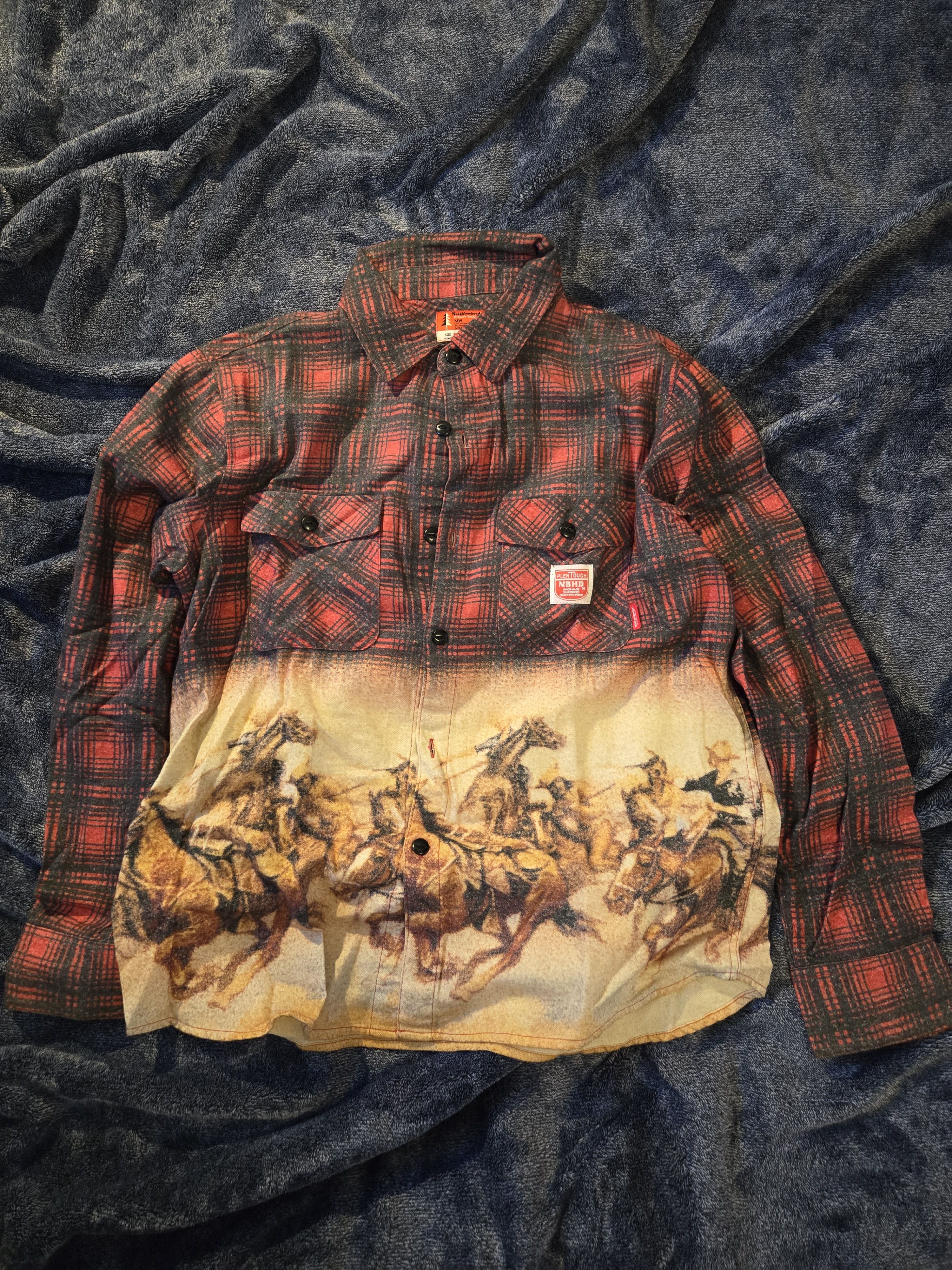 Neighborhood Neighborhood x Burton Flannel Size US M / EU 48-50 / 2 - 1 Thumbnail