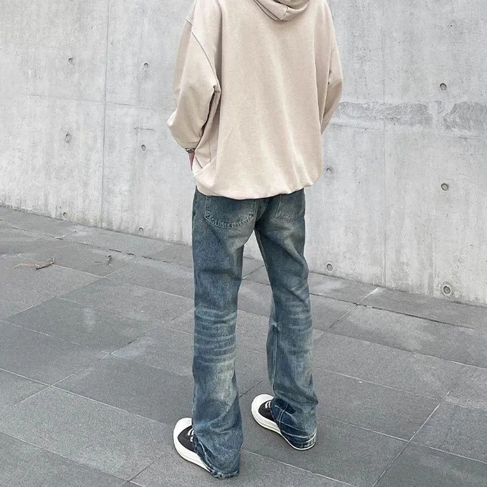 Japanese Brand × Jean Stacked Skinny Blue Denim Jeans Size US 32 / EU 48 - 3 Thumbnail