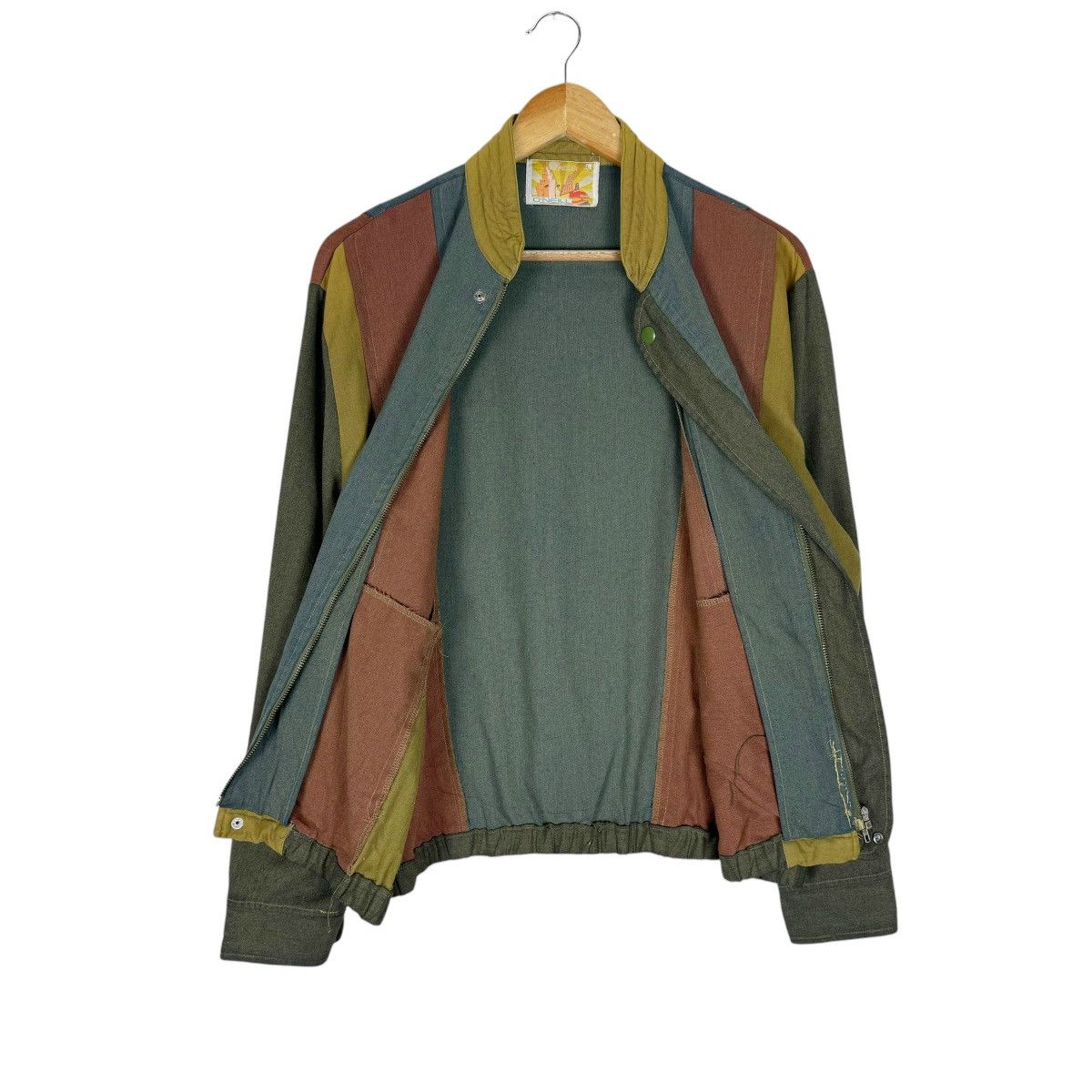 O'Neill × Vintage ❄️80s ONEILL SURF BOMBER JACKET Size US L / EU 52-54 / 3 - 8 Thumbnail