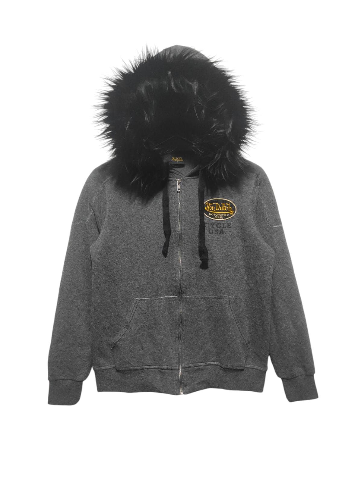 If Six Was Nine Von Dutch Fur Zipper Hoodie Size US S / EU 44-46 / 1 - 2 Thumbnail