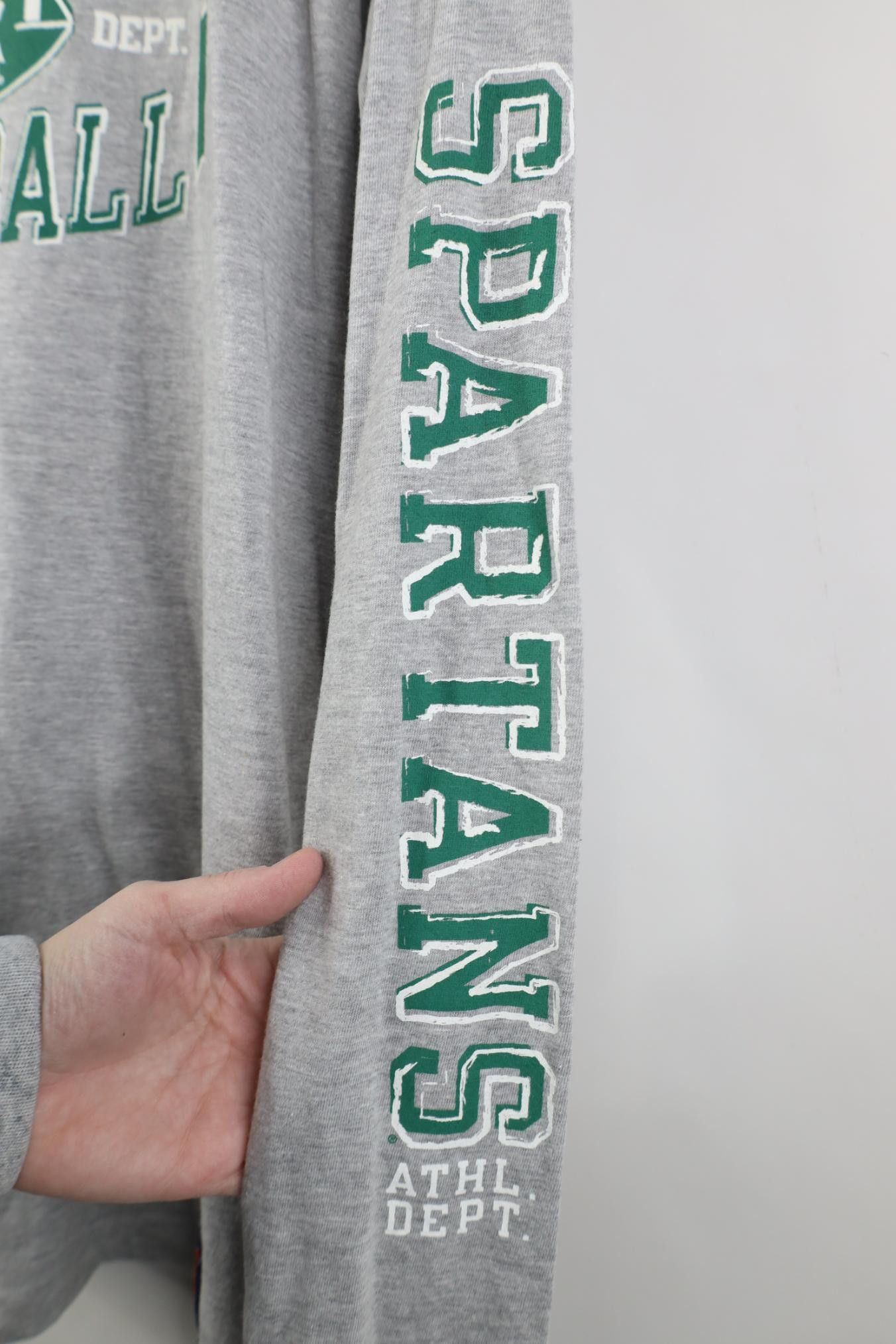 Vintage Vintage 90s Y2K Michigan State University Football T-Shirt Size US M / EU 48-50 / 2 - 6 Thumbnail