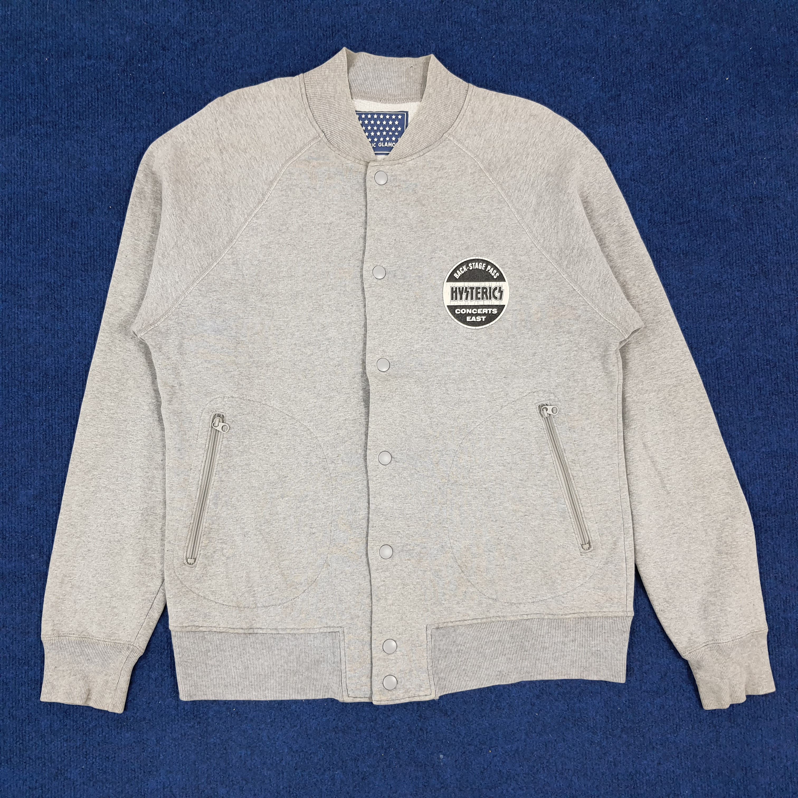 Hysteric Glamour × Japanese Brand × Vintage Vintage Hysteric Glamour Japan Brand Button Up Sweatshirt Size US M / EU 48-50 / 2 - 1 Thumbnail