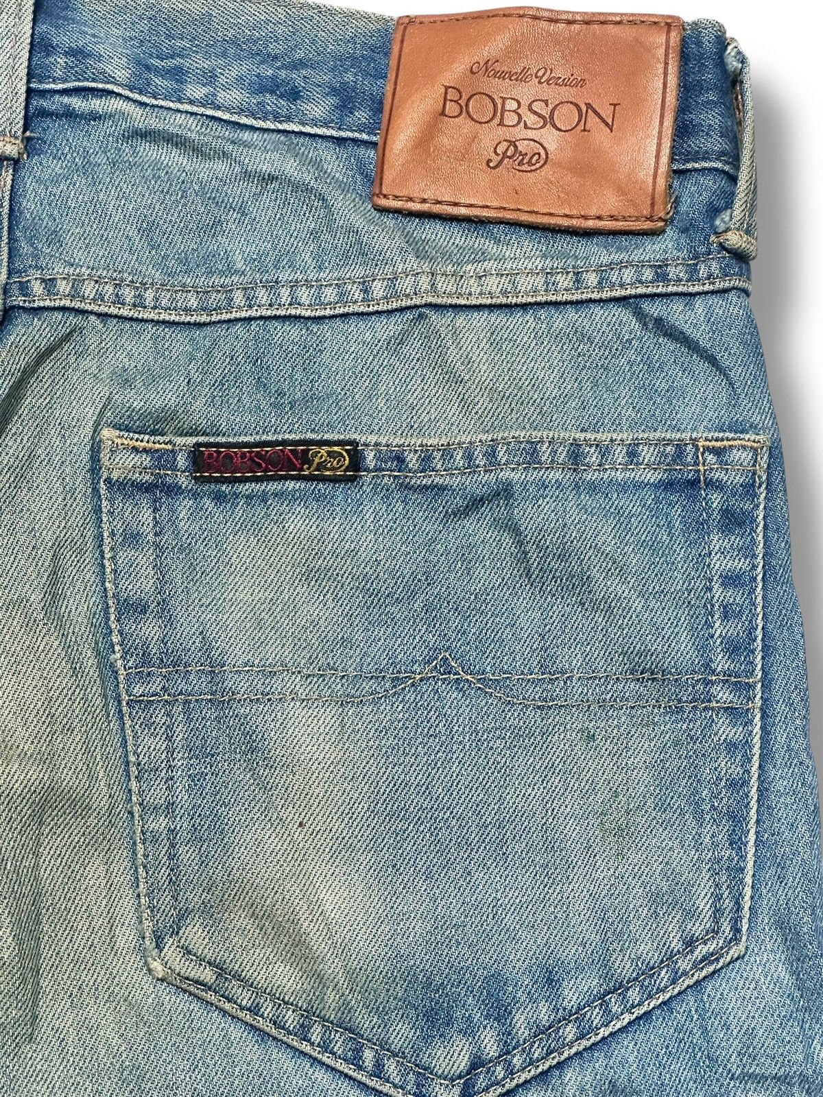 Japanese Brand Bobson Vintage Baggy Loose Style With Faded and Mudwash Size US 32 / EU 48 - 9 Thumbnail