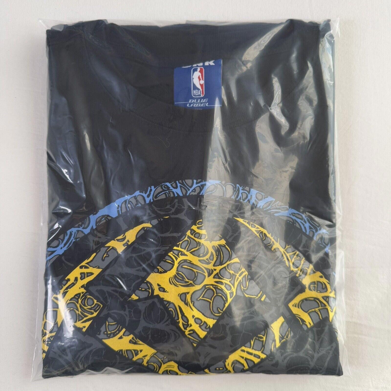 NBA NBA Denver Nuggets Graphic Logo Tee Blue Label DNK Sz M Size ONE SIZE - 8 Thumbnail