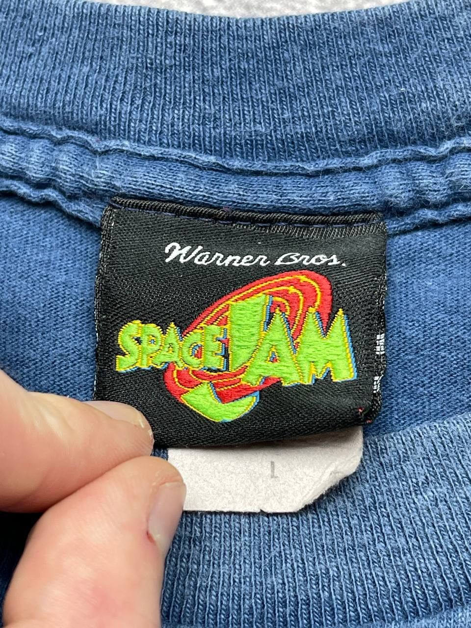 Vintage 1996 space jam long sleeve tee Taz shirt Size US L / EU 52-54 / 3 - 4 Thumbnail