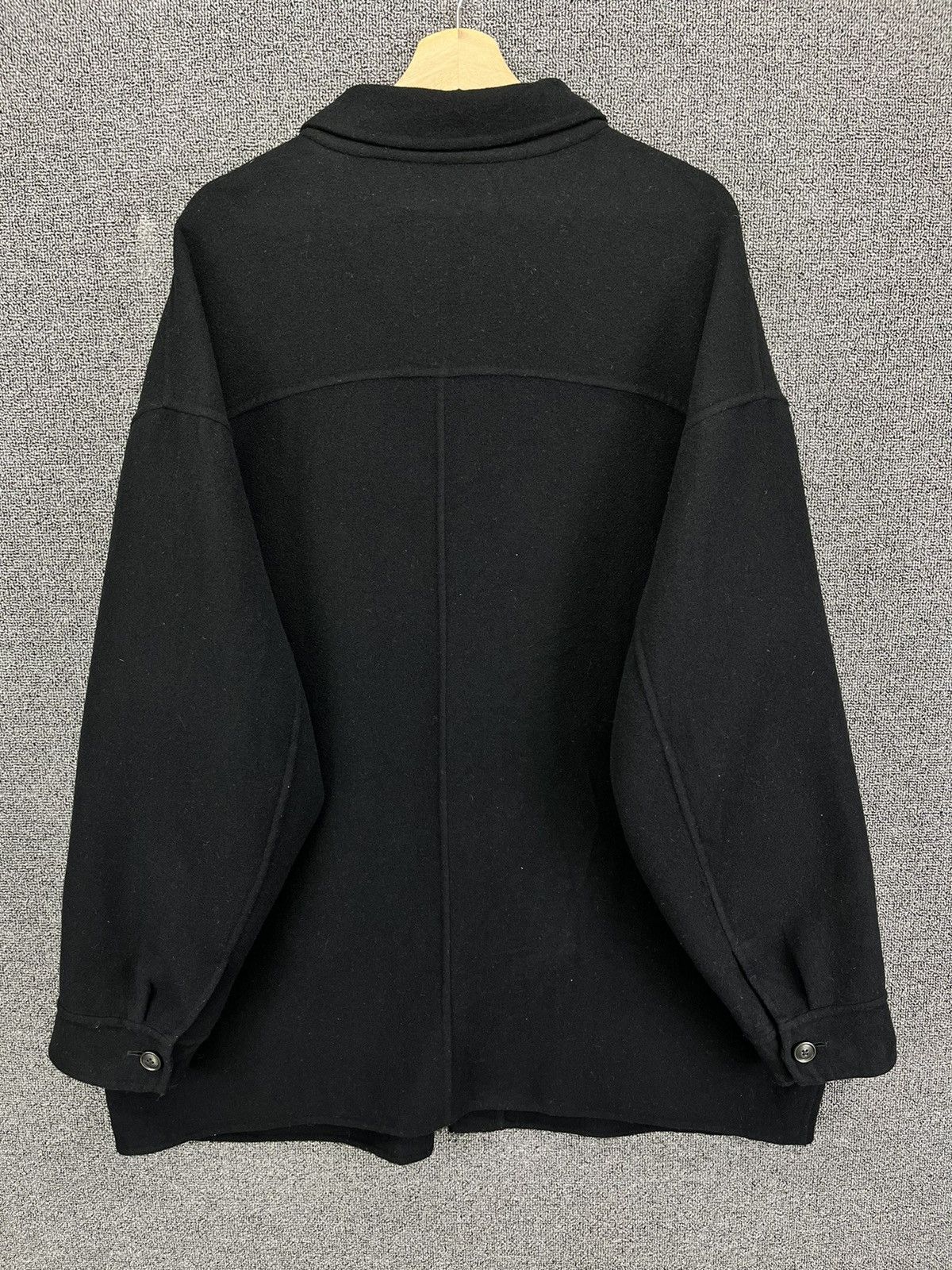 Jil Sander × Uniqlo Jil Sander x Uniqlo Black Button Up Wool Jacket Size US XXL / EU 58 / 5 - 9 Thumbnail