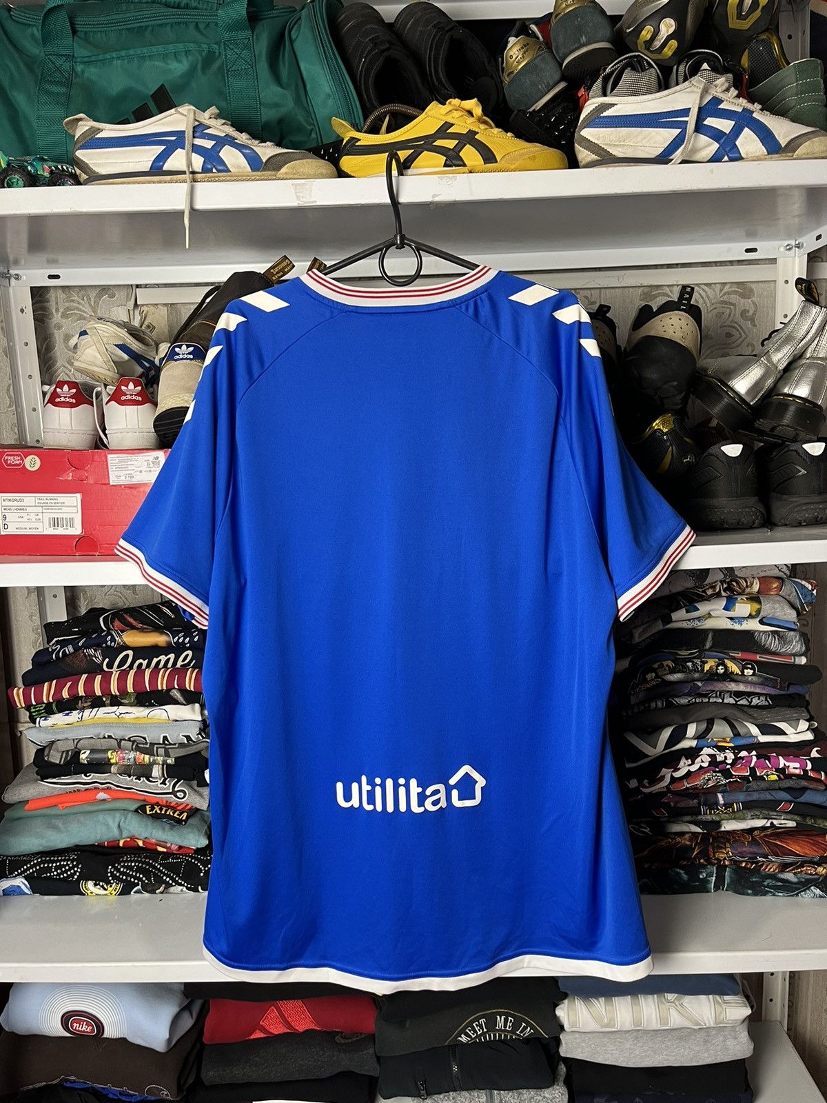 Hummel Hummel Rangers 2019-20 home football shirt jersey size XL Size US XL / EU 56 / 4 - 6 Thumbnail