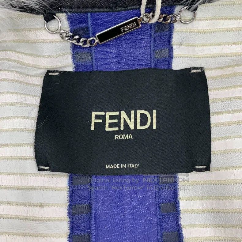 Fendi Fendi Karl Lagerfeld series color block mink fur vest coat Size XS / US 0-2 / IT 36-38 - 5 Thumbnail
