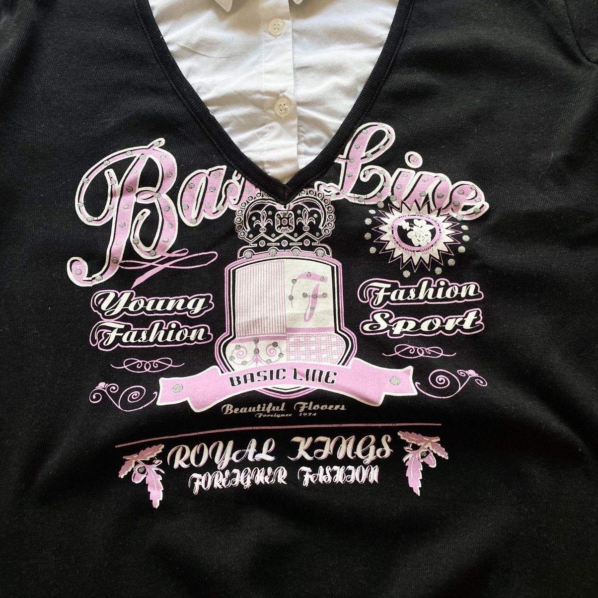 Hysteric Glamour × Undercover Punk Royal Kings Double Layered Long Sleeve Hysteric Vibe Size M / US 6-8 / IT 42-44 - 5 Thumbnail