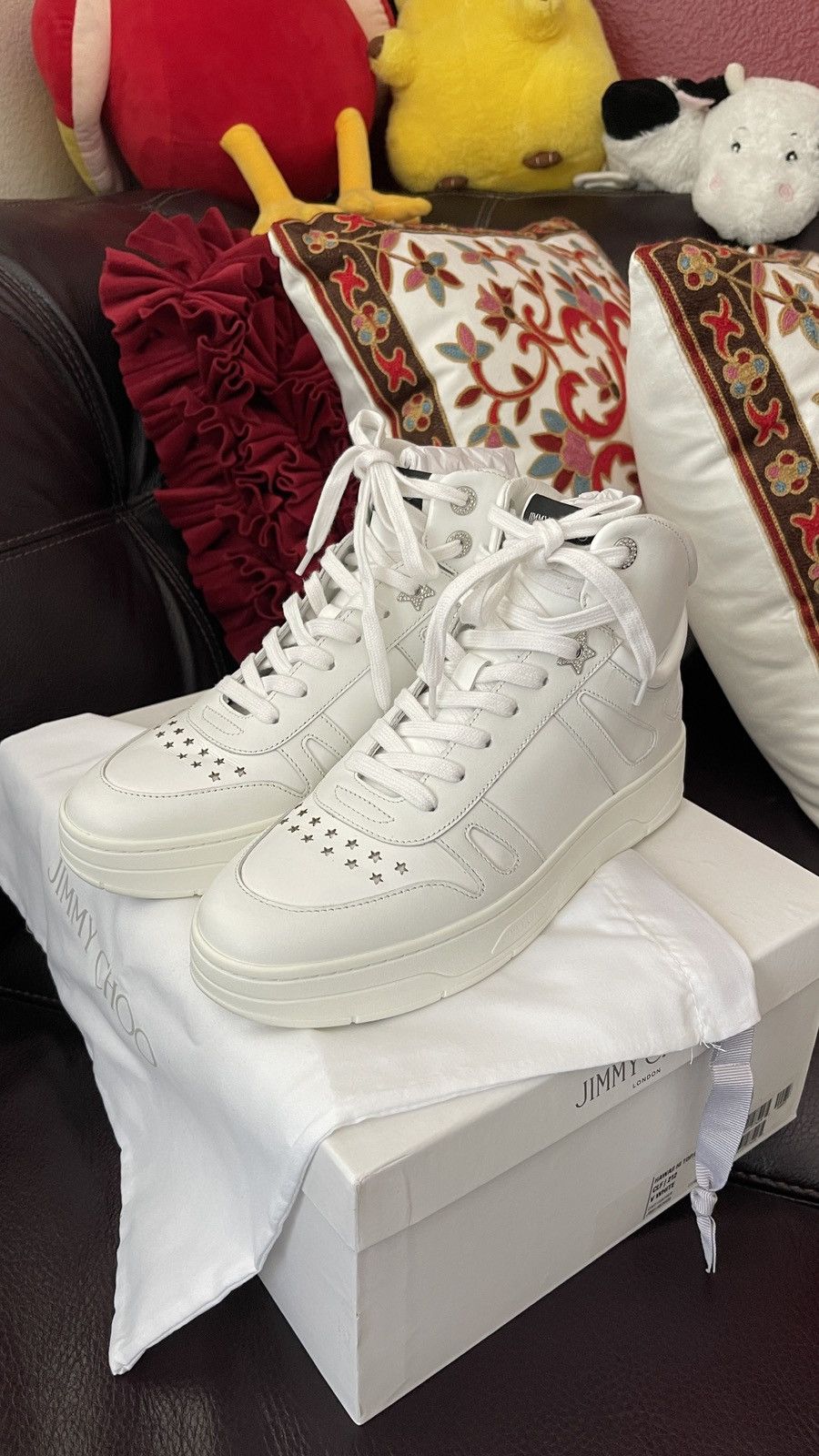 Jimmy Choo Jimmy Choo Hawaii low-top sneakers size 39 (8.5) brand new Size US 8.5 / IT 38.5 - 2 Thumbnail