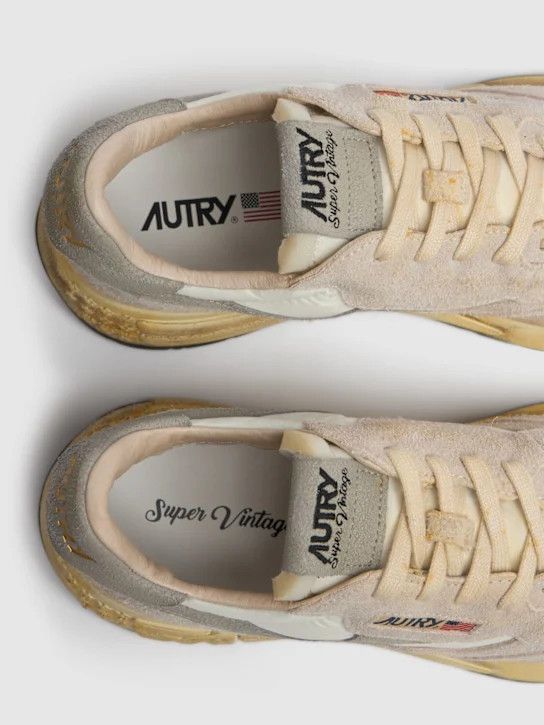 AUTRY o1lsvrm0425 Low Sneakers in White/Beige Size US 12 / EU 45 - 4 Thumbnail