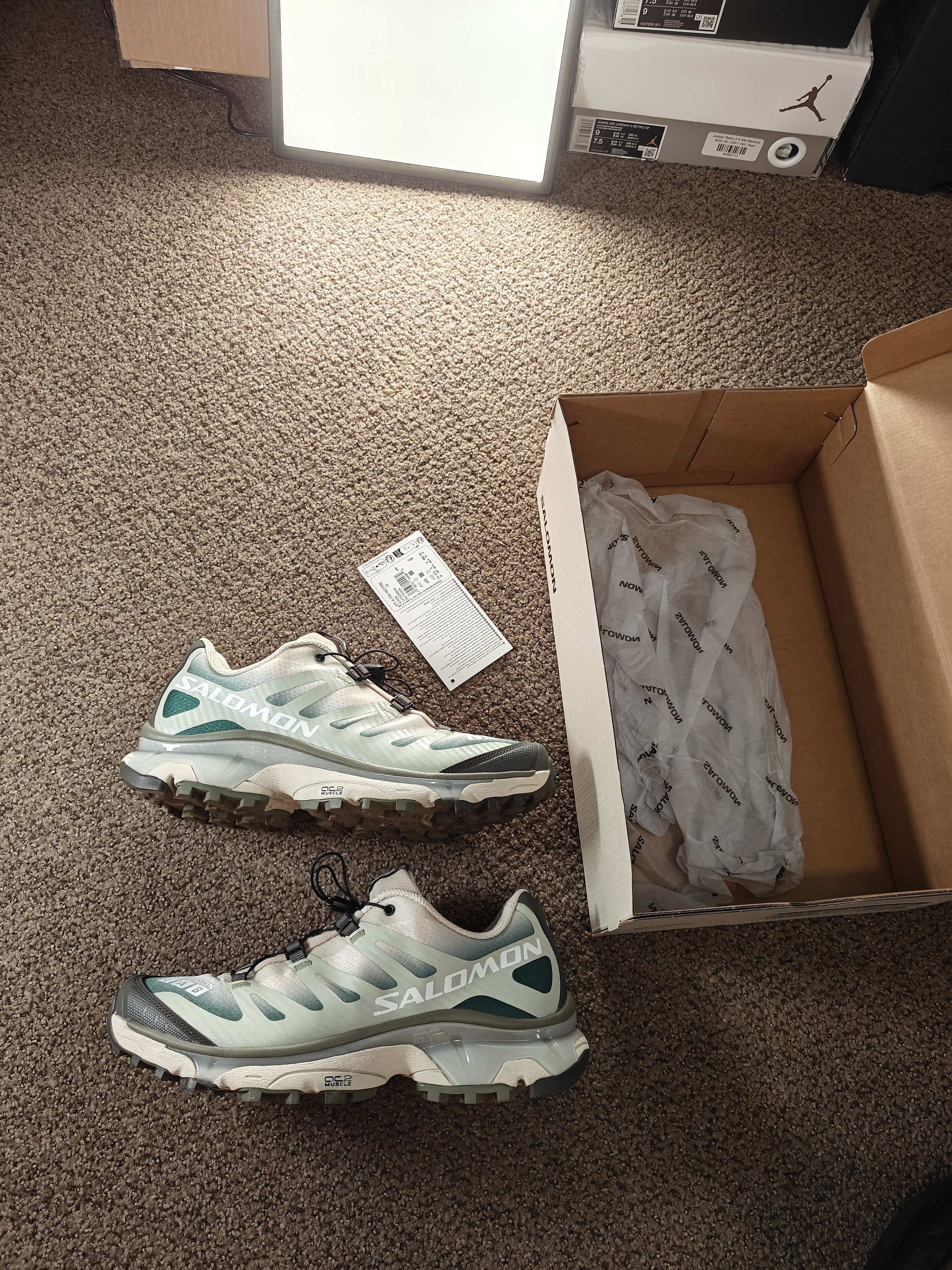 Salomon salomon x notre xt-4 og grass stained 8M - WORN TWICE Size US 8 / EU 41 - 8 Thumbnail
