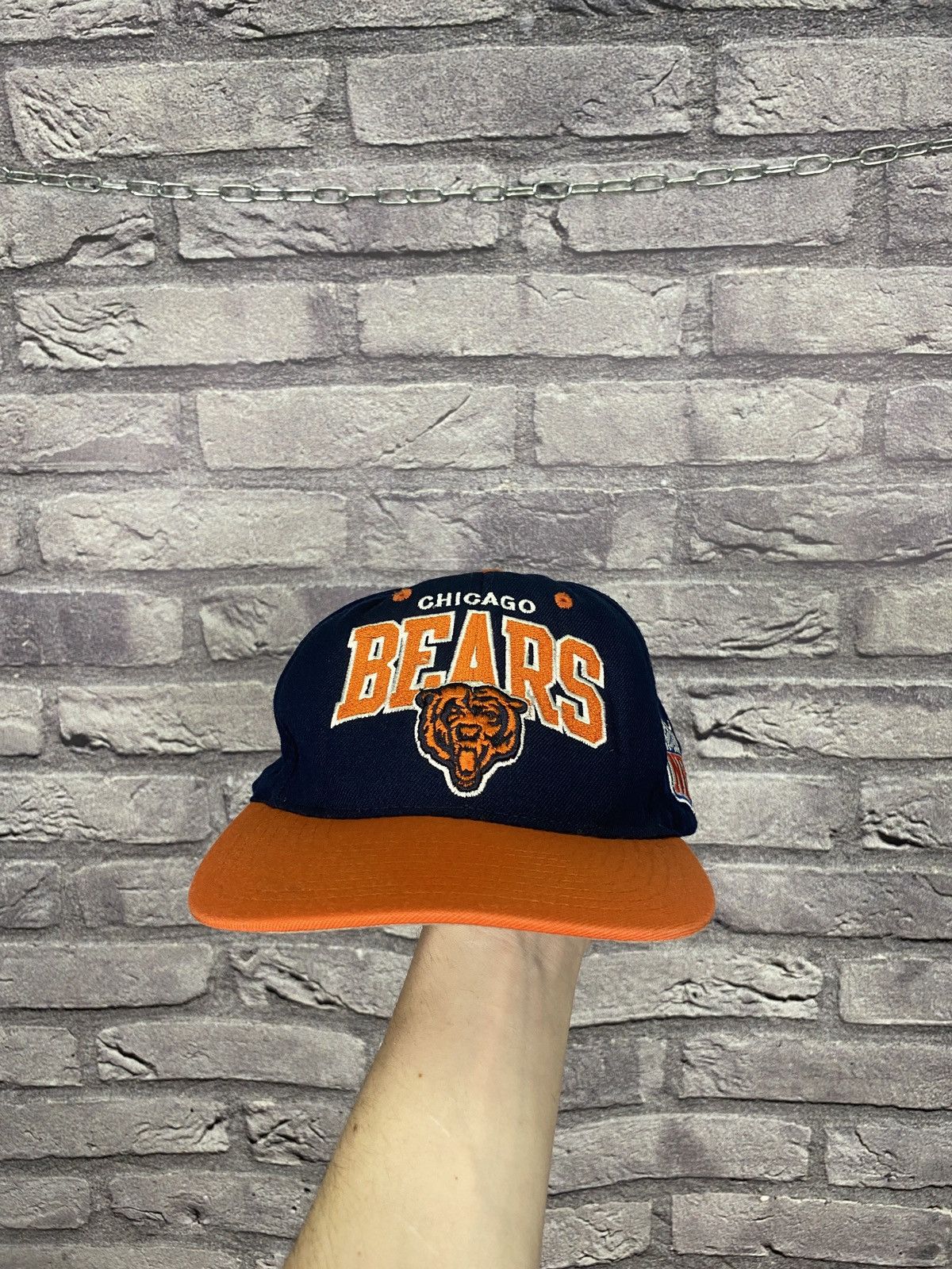 Other Vintage cap panama Chicago bears bulls y2k nfl Size ONE SIZE - 1 Thumbnail