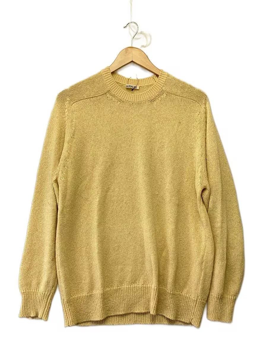Auralee AURALEE Baby Cashmere Hand Painted Knit P O Size L | Grailed