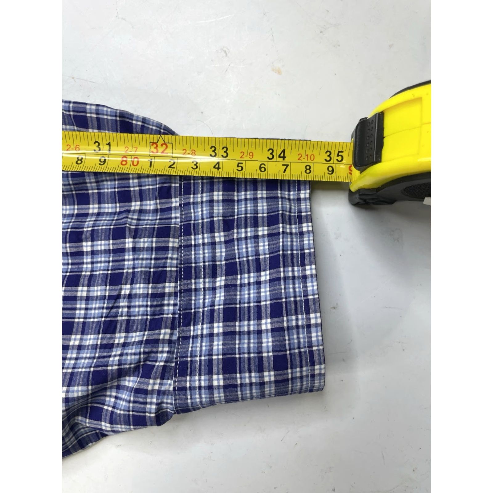Polo Ralph Lauren Polo Ralph Lauren Shirt Mens 4XB Blue Plaid Long Sleeve Button Down Size US XXL / EU 58 / 5 - 5 Thumbnail