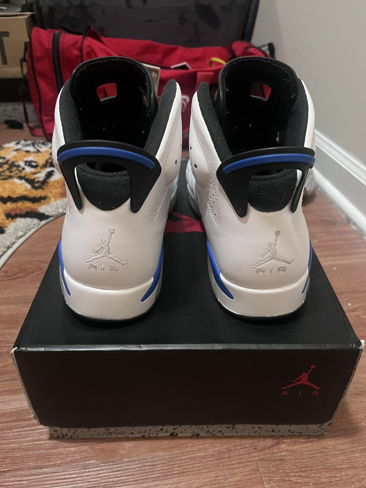 Jordan Brand × Nike Air Jordan 6 Retro 'Sport Blue' 2014 Size US 11 / EU 44 - 5 Thumbnail