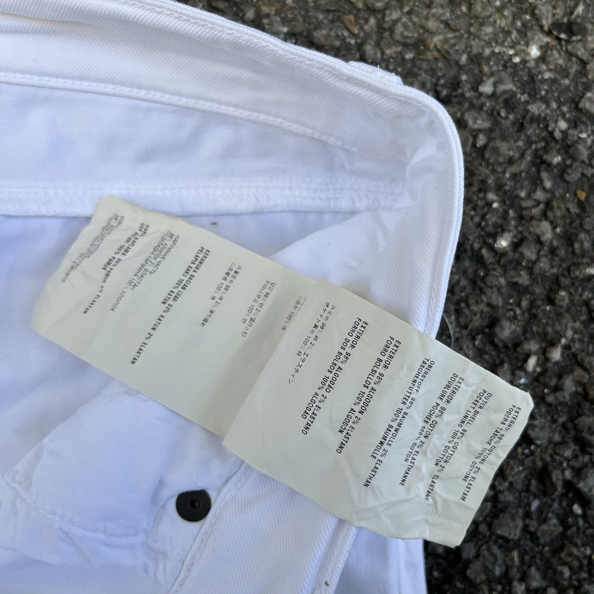 Prada PRADA CONTOUR FIT SLIM DENIM WHITE PANTS Size US 29 - 11 Thumbnail