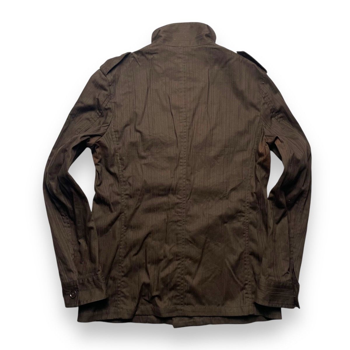Yohji Yamamoto INED HOMME YOHJI YAMAMOTO STRIPES BUTTON UP FIELD JACKET Size US M / EU 48-50 / 2 - 3 Thumbnail