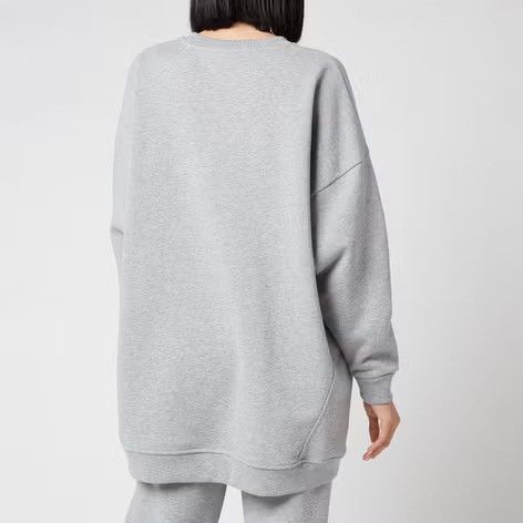 Ganni Ganni Grey Isoli Oversized Sweatshirt Size L / US 10 / IT 46 - 3 Thumbnail