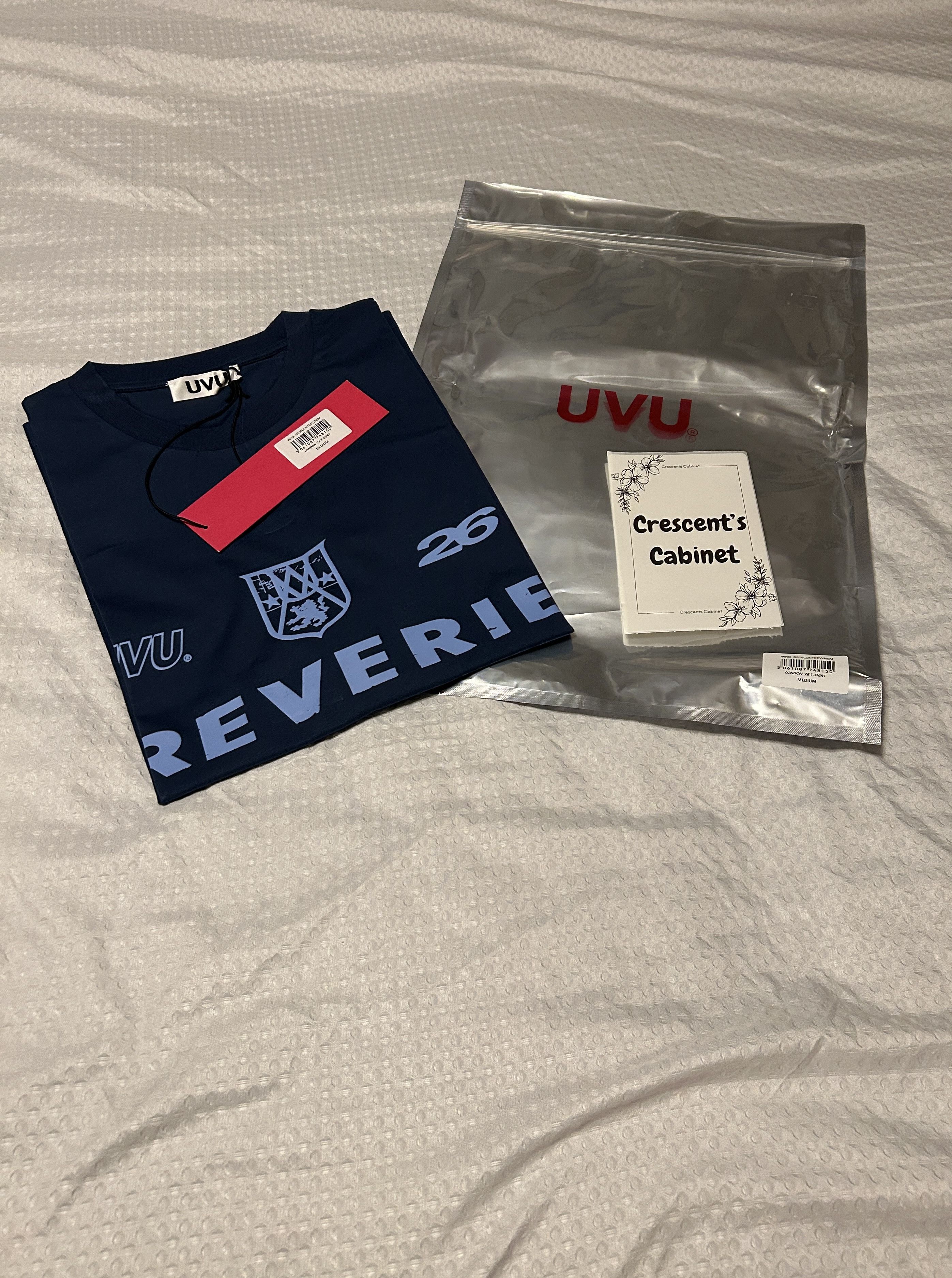 UVU UVU Training Club T Shirt Large Stonewash Black / Reflective