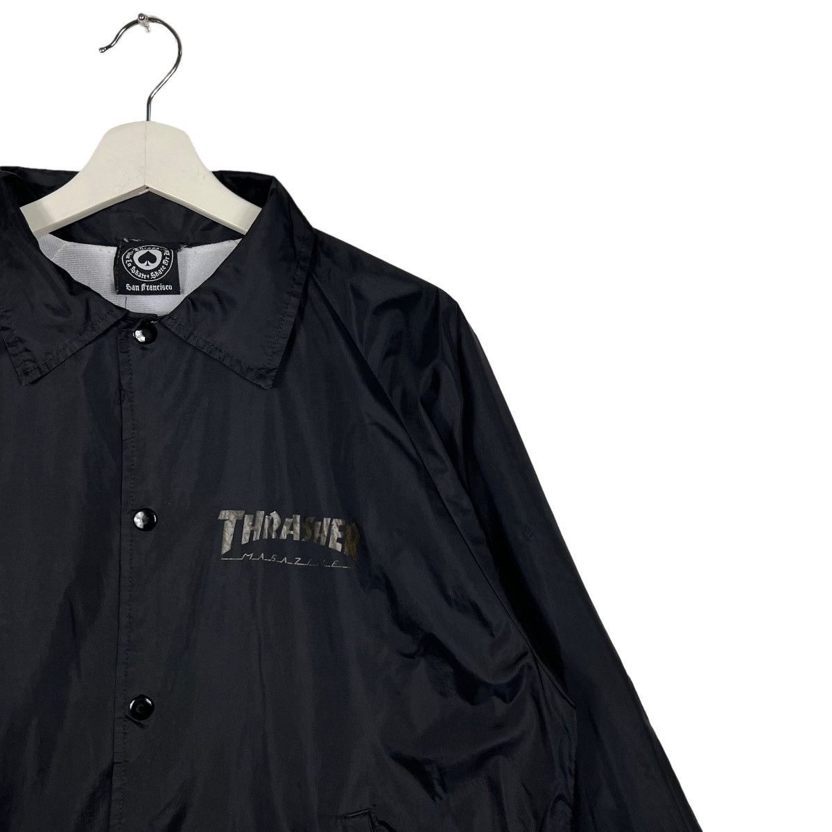 Thrasher × Vintage 🔥 VINTAGE THRASHER COACH JACKET MADE IN USA Size US M / EU 48-50 / 2 - 6 Thumbnail