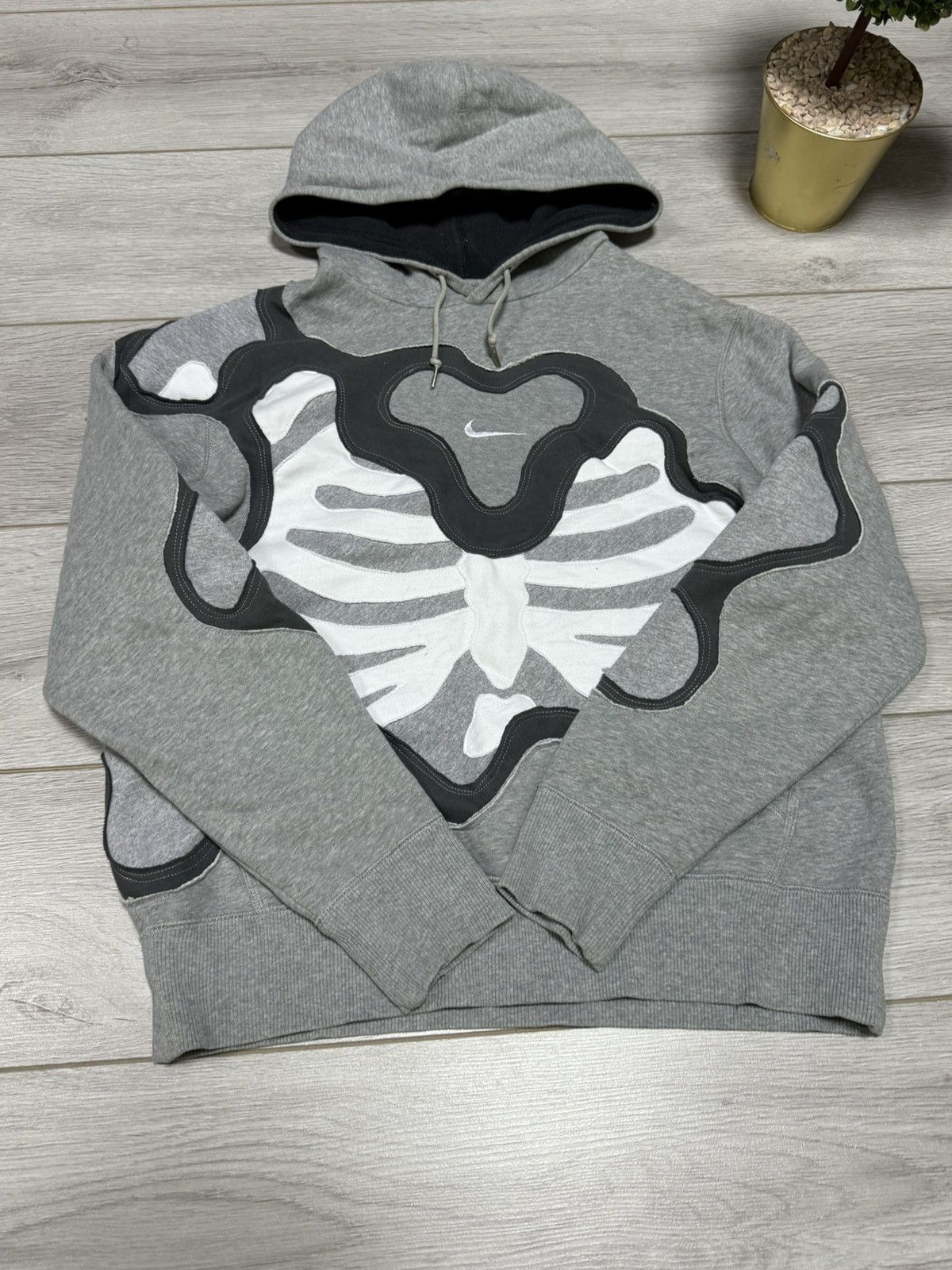 Nike Nike skeleton custom 1:1 hoodie handmade bones Size US M / EU 48-50 / 2 - 4 Thumbnail