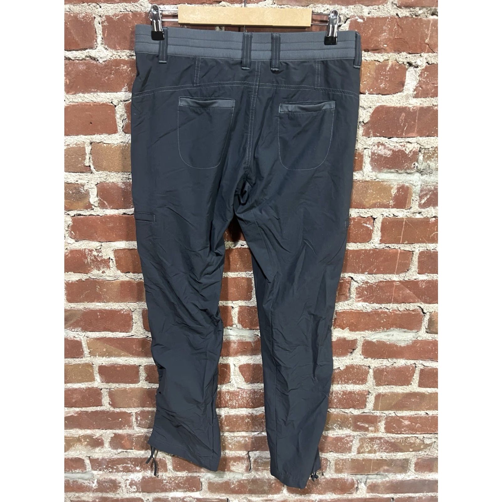 Durango Kuhl Pants Womens 8 Gray Convertible Leg Cinch Draw Cord Hiking Durango Size 24" / US 00 / IT 34 - 3 Thumbnail