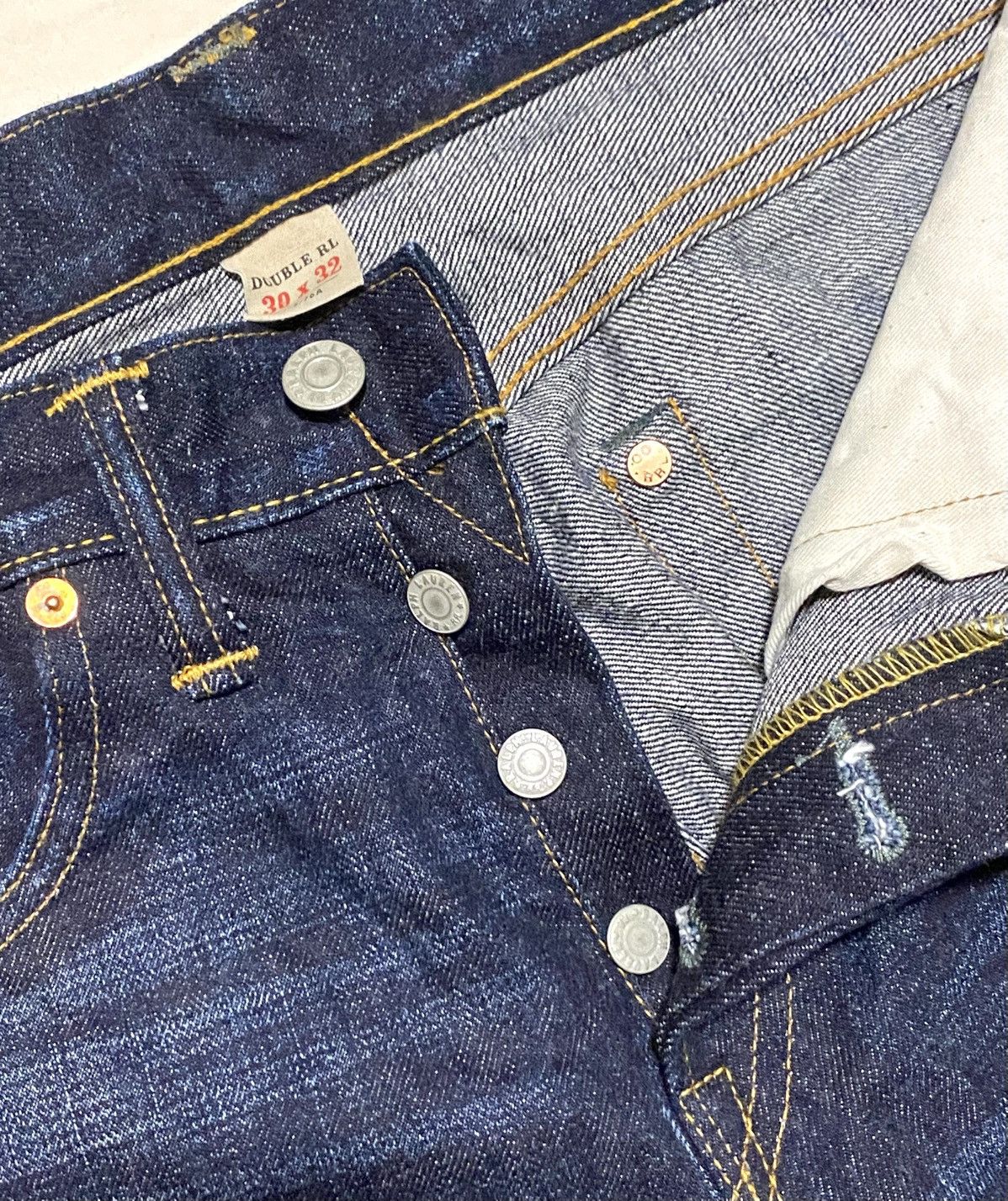 RRL Ralph Lauren RRL - Indigo Selvege Jeans Size US 30 / EU 46 - 12 Thumbnail