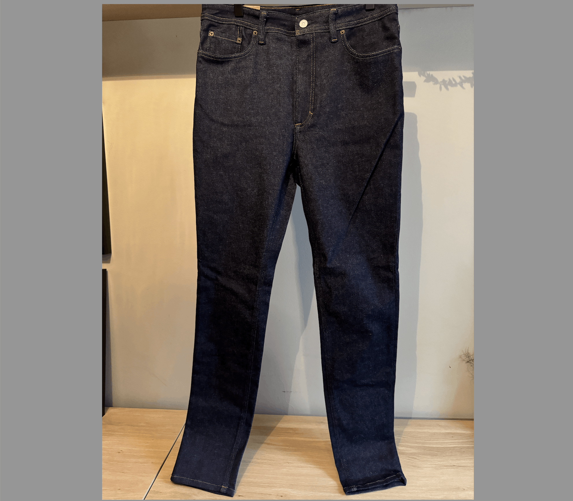 Acne Studios High-rise Skinny Jeans Peg Indigo Size 31" - 2 Thumbnail