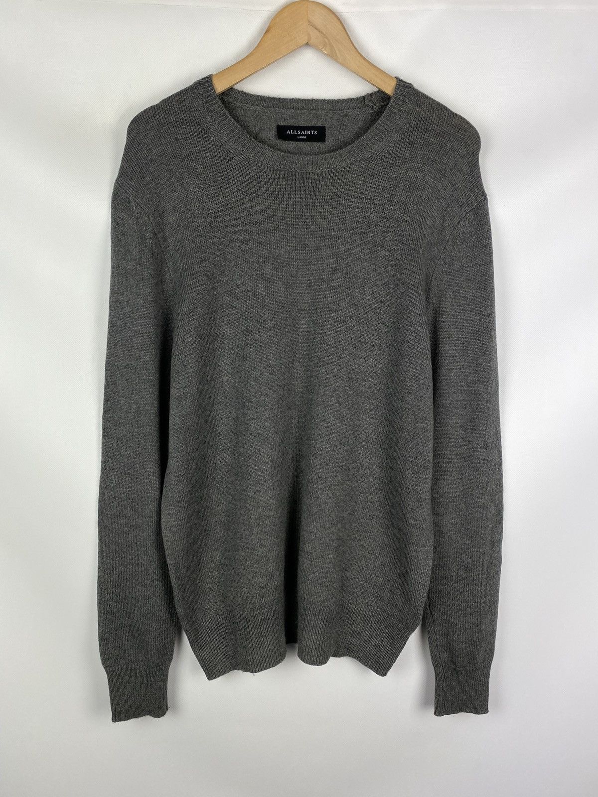 Allsaints Allsaints Travon Crew men’s wool blend sweater pullover Size US L / EU 52-54 / 3 - 1 Thumbnail