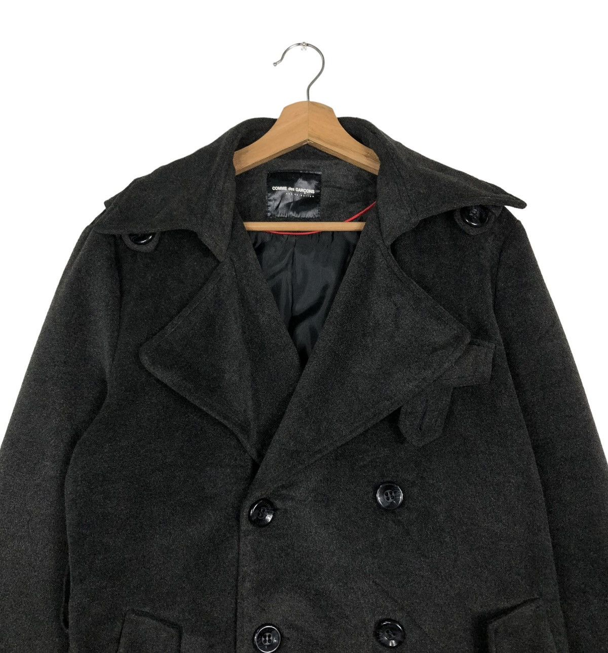 Comme des Garcons 🔥S13915 COMME DES GARCONS EAU DE PARIUM WOOL JACKET Size US L / EU 52-54 / 3 - 3 Thumbnail