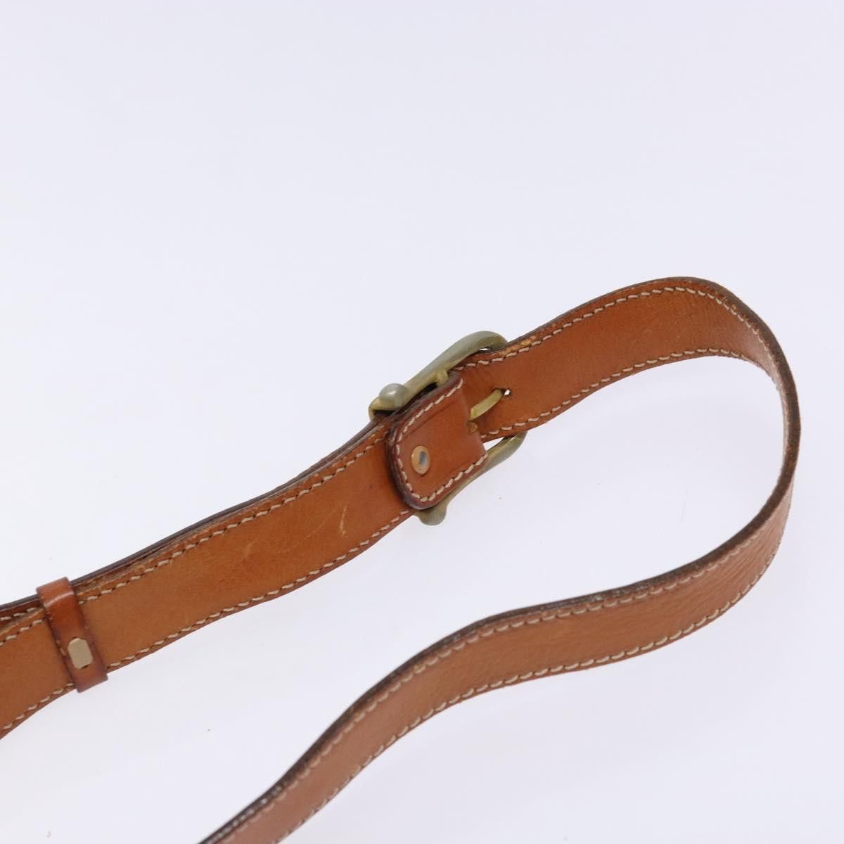 Celine CELINE Macadam Canvas Shoulder Bag Pvc Beige Gold Size ONE SIZE - 8 Thumbnail