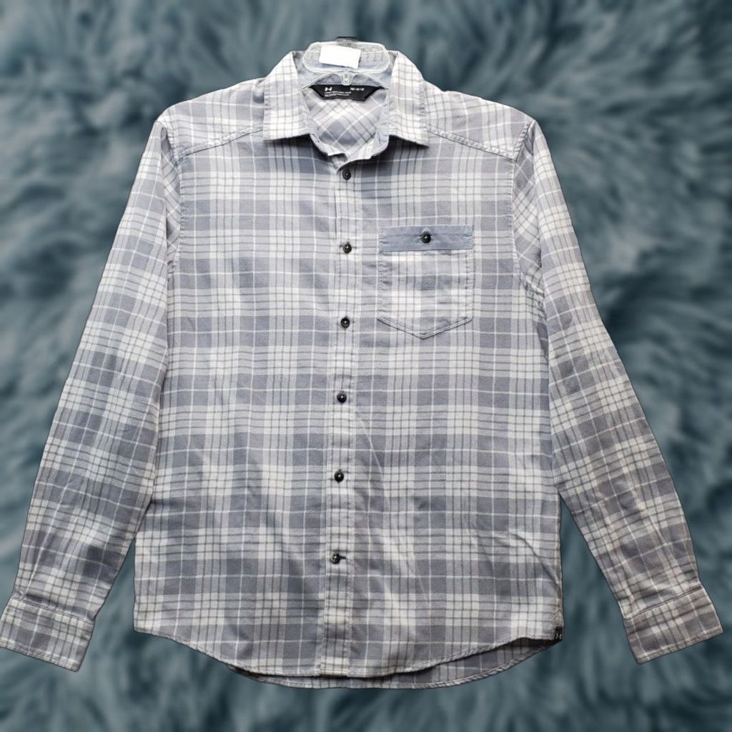 Under Armour Under Armour Casual Shirt Mens M Multicolor Plaid Flannel Button-Down Shirt Size US M / EU 48-50 / 2 - 1 Thumbnail
