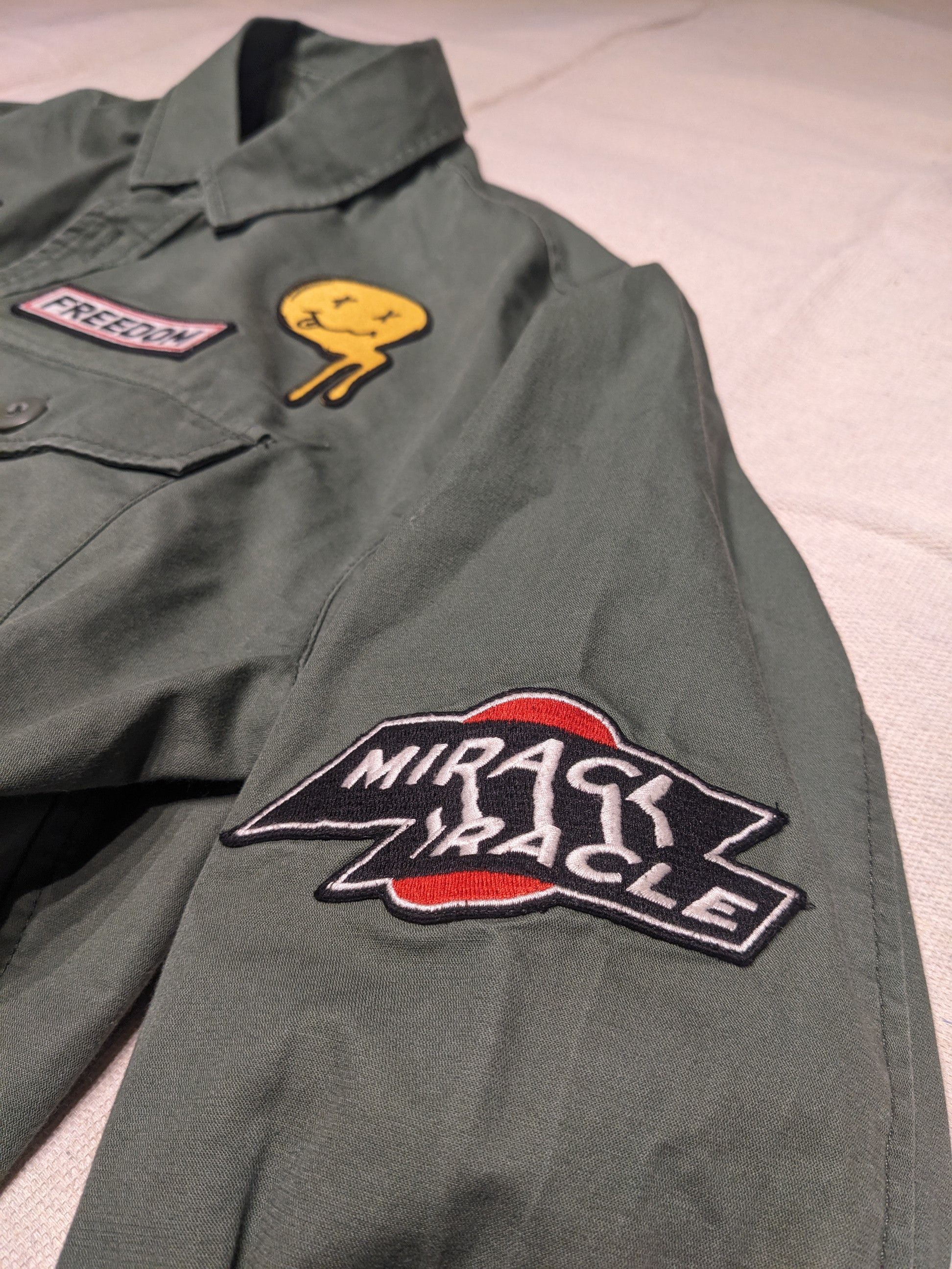 izzue Izzue Button Up Military Shirt w Patches mens S Size US S / EU 44-46 / 1 - 4 Thumbnail
