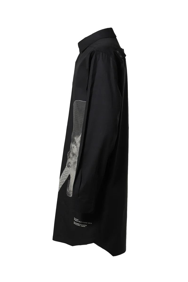 Rick Owens o1s1v1n0724 Outer Shirts in Black Size US L / EU 52-54 / 3 - 3 Thumbnail