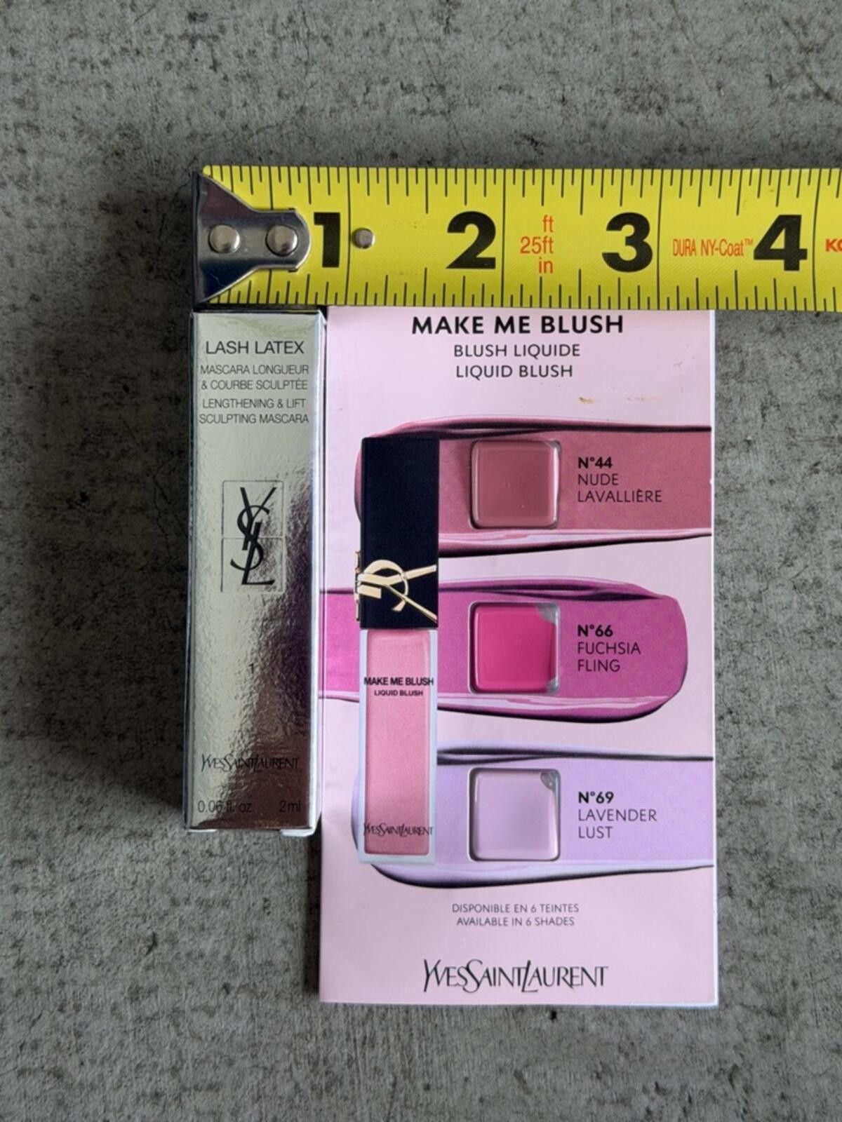 Yves Saint Laurent YSL / Lash Latex Mascara + Blush / Mini Bundle Set 2pc Size ONE SIZE - 3 Thumbnail