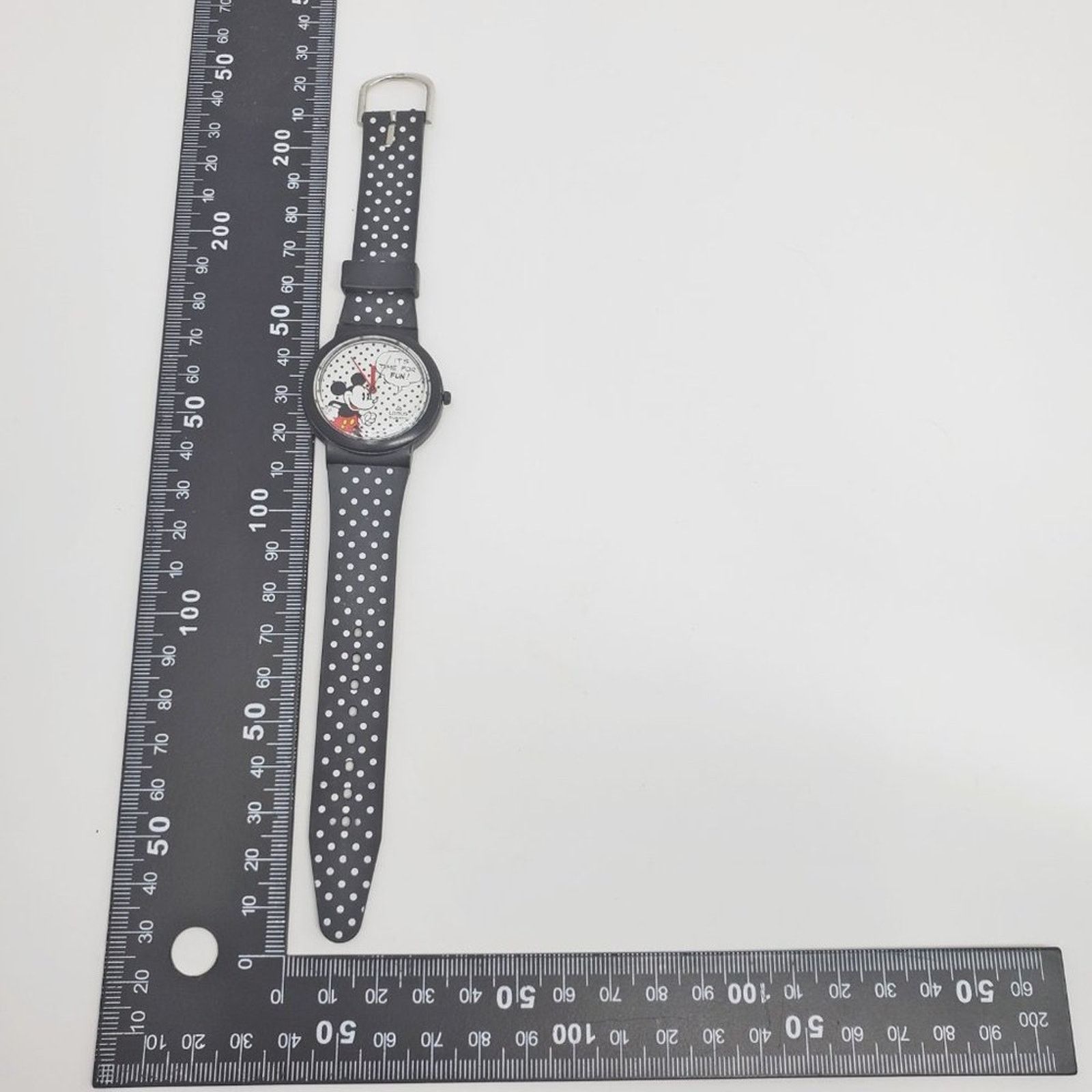 Disney Disney X Lorus Mickey Black & White Polka dot VTG Watch Size ONE SIZE - 11 Thumbnail