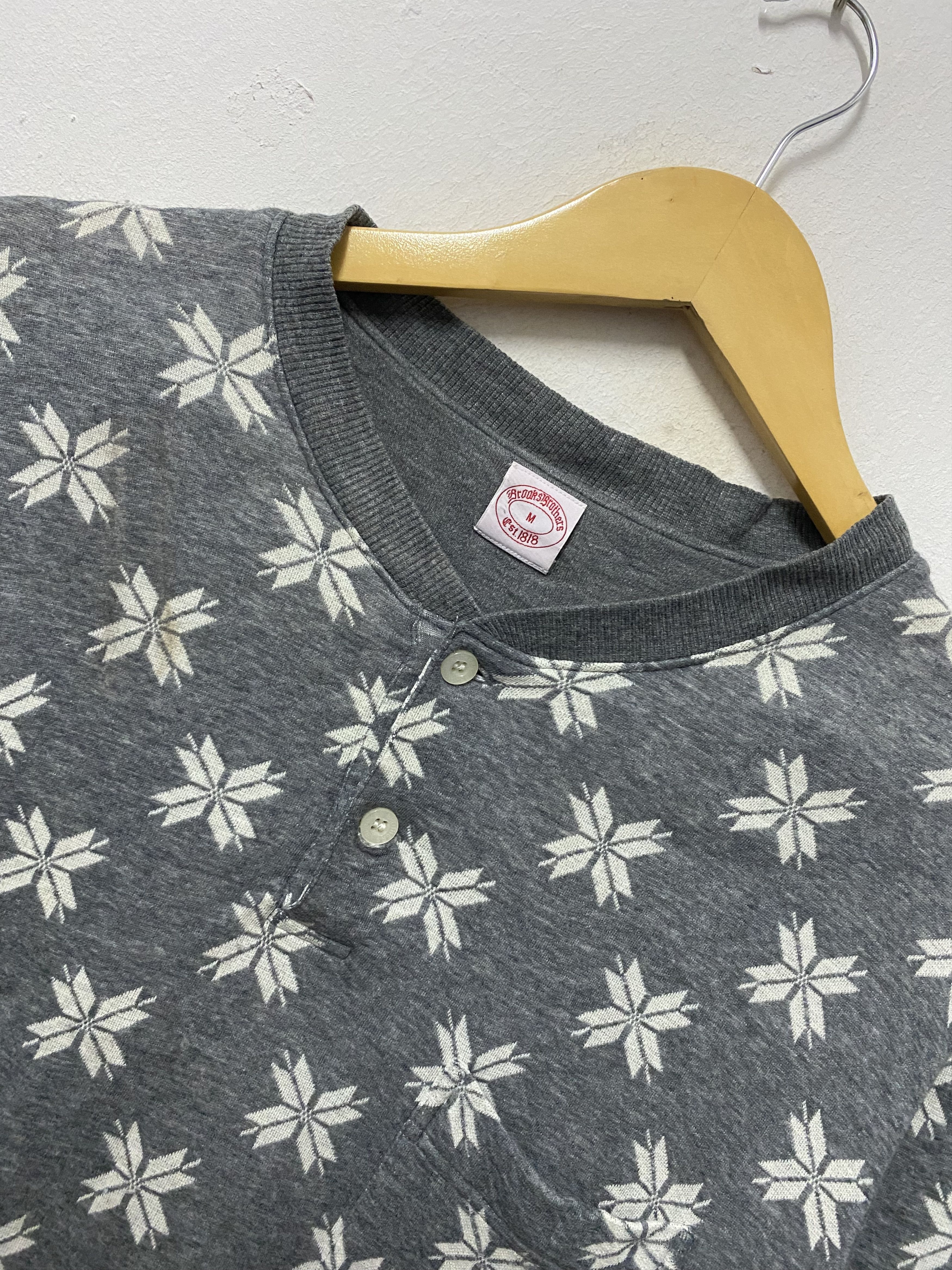 Brooks Brothers Brooks Brothers Full Print Long Sleeve Shirts Button Size US M / EU 48-50 / 2 - 6 Thumbnail