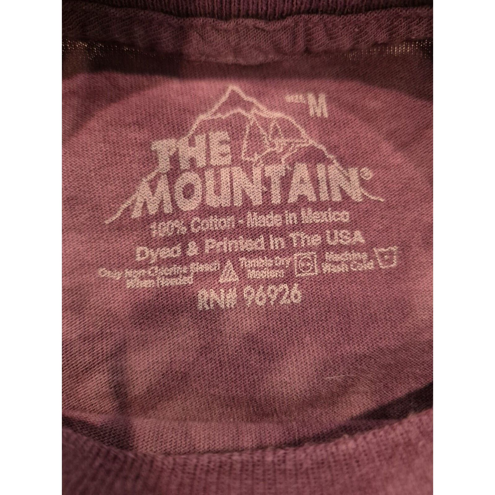 The Mountain The Mountain Shirt Med Purple Tie Dye Kitty Cat Print 2013 Size M / US 6-8 / IT 42-44 - 4 Thumbnail