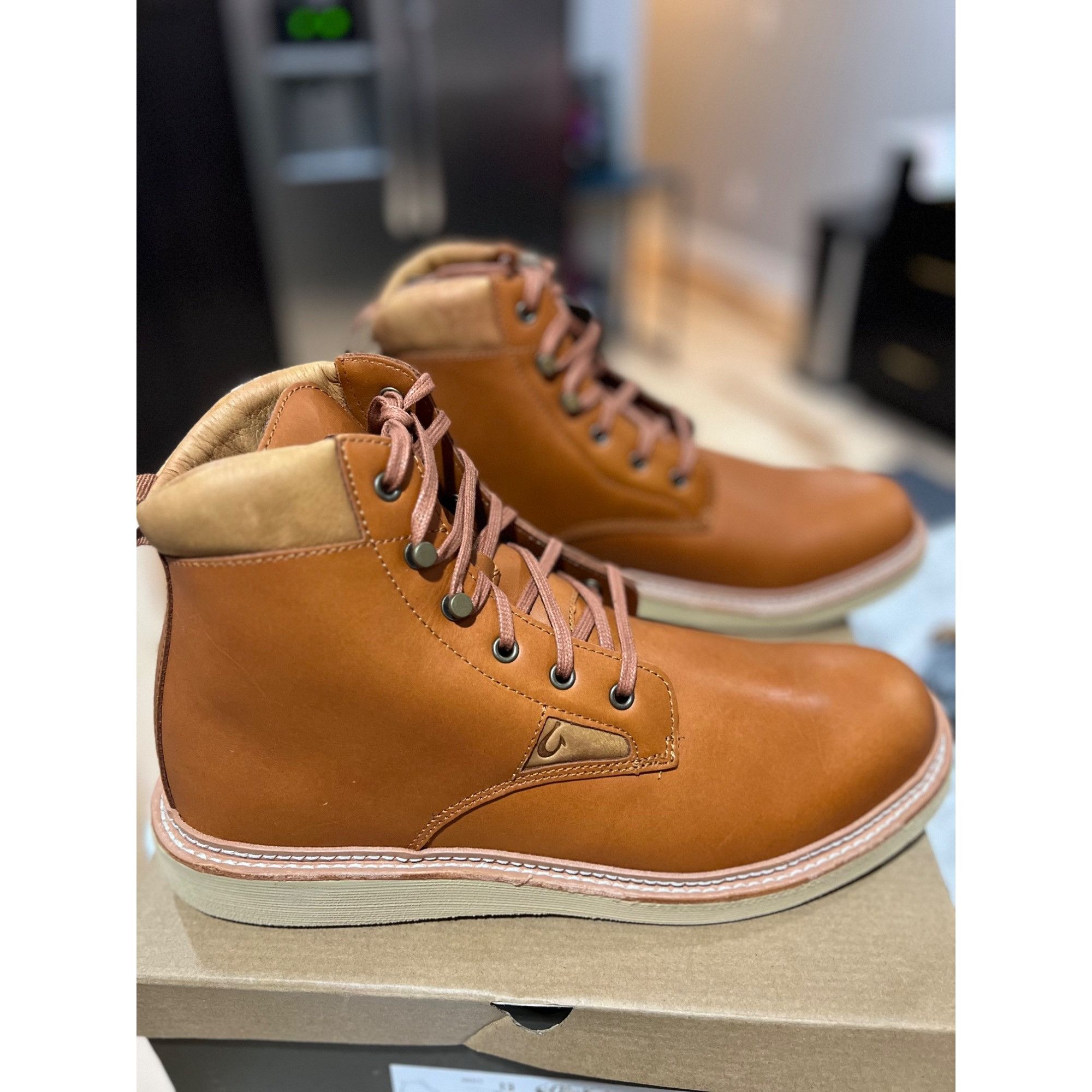 Olukai OLUKAI Kilakila Men’s Waterproof Leather Boots - NWT 9 Size US 9 / EU 42 - 3 Thumbnail