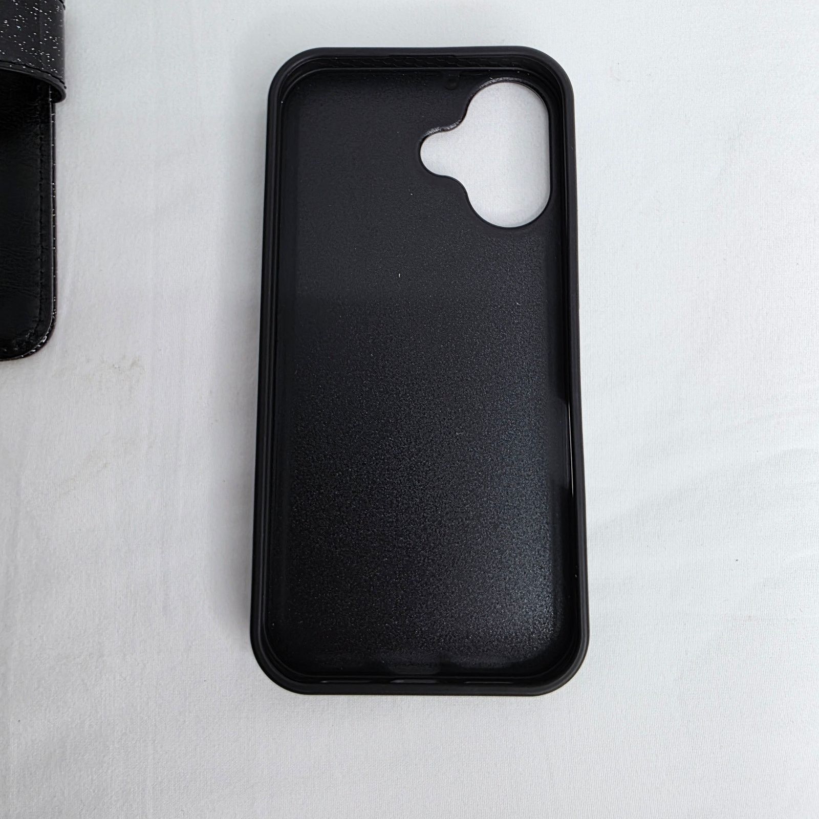 Other iPhone 16 Pro Black Glitter Phone Case W Detachable Wallet Size ONE SIZE - 10 Thumbnail