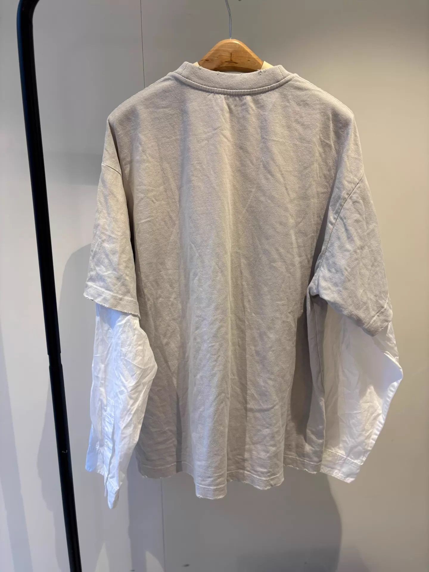 Acne Studios ACNE 25ss Layered Long Sleeve Tee NOS XS Size XS / US 0-2 / IT 36-38 - 5 Thumbnail