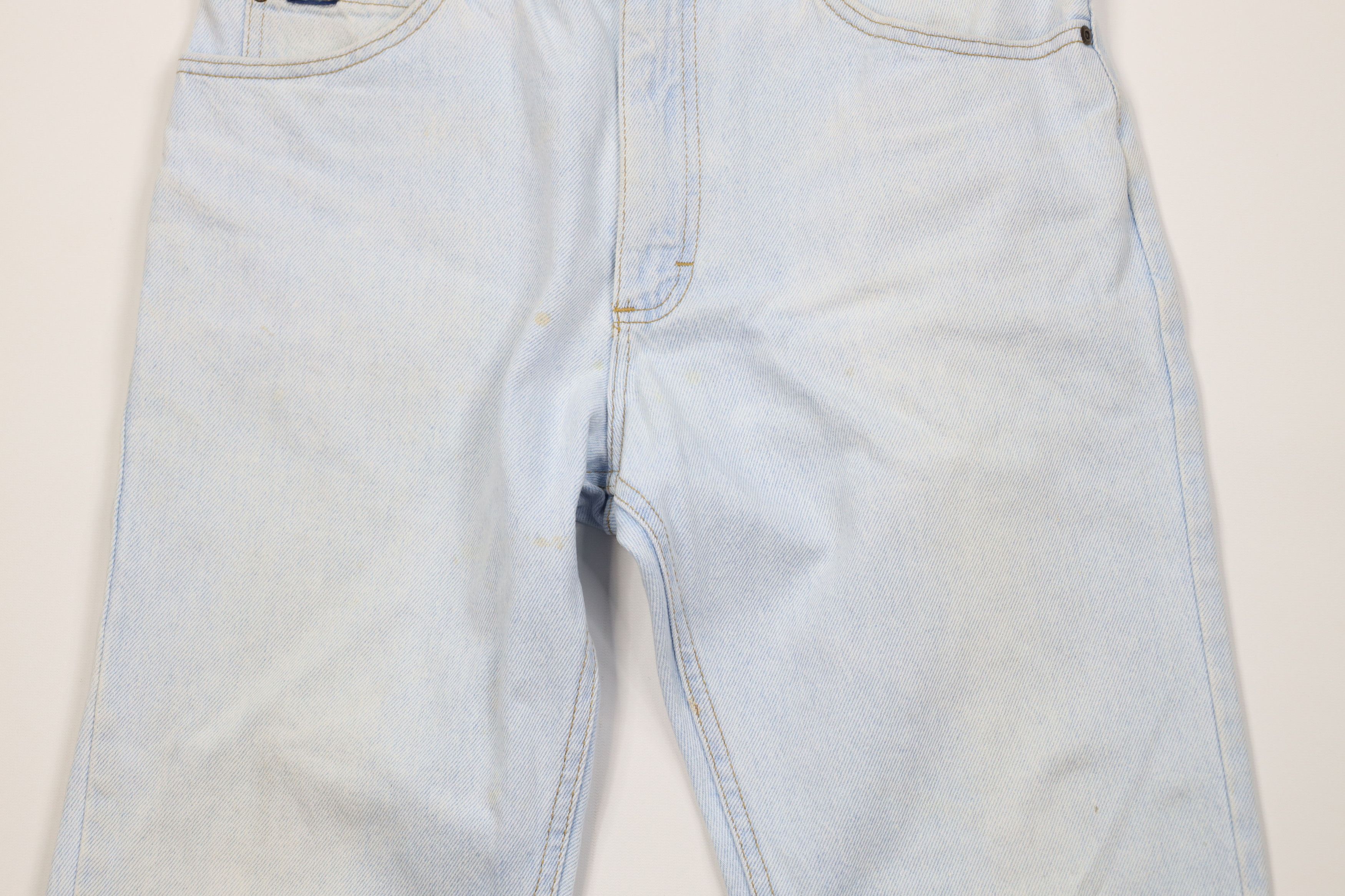 Lee Vintage 90s Lee Straight Leg Denim Jeans Light Wash USA Size US 34 / EU 50 - 3 Thumbnail