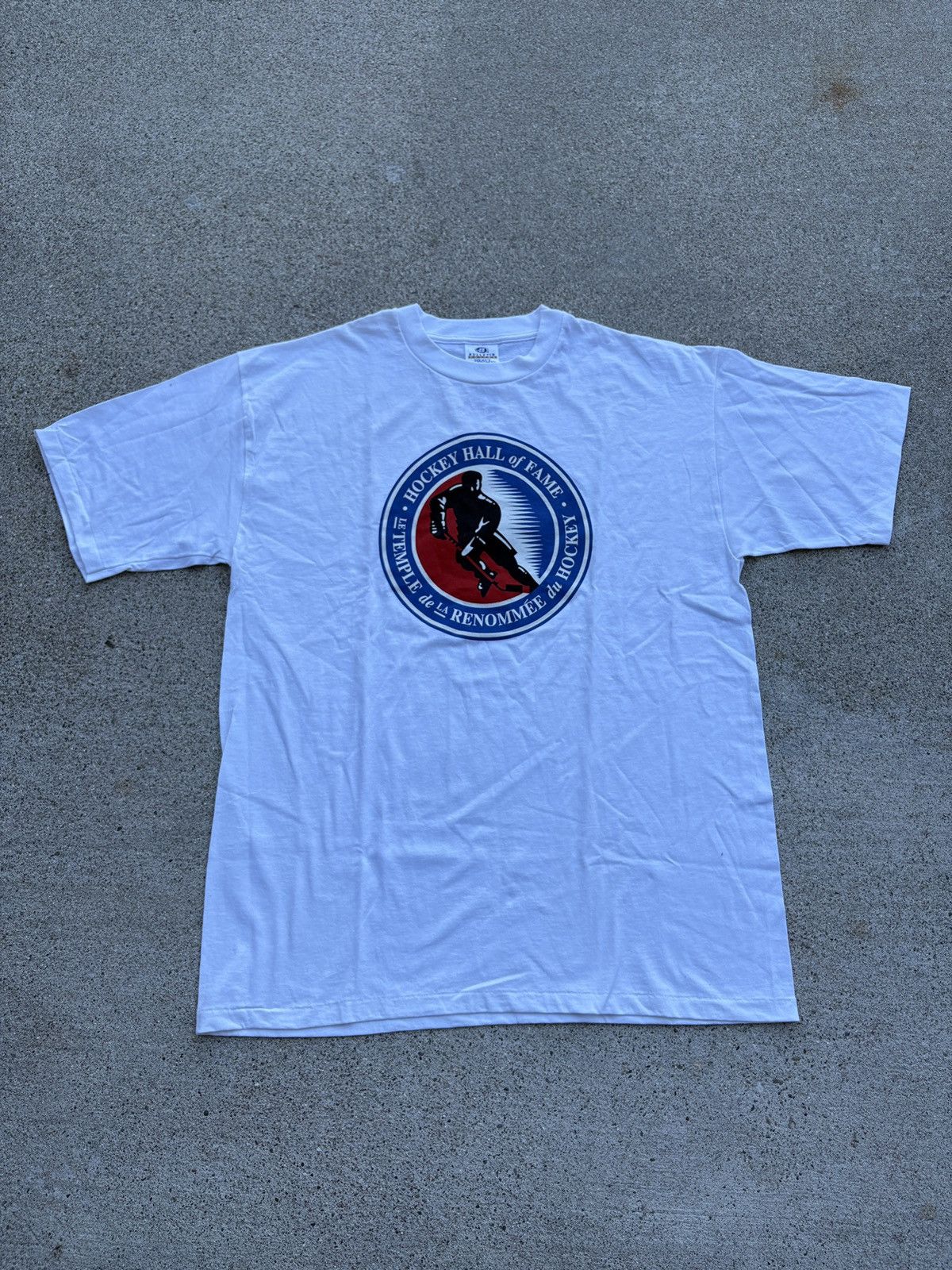 NHL Vintage 1990 Bulletin “Hockey Hall of Fame” T-Shirt Size XL Size US XL / EU 56 / 4 - 1 Thumbnail